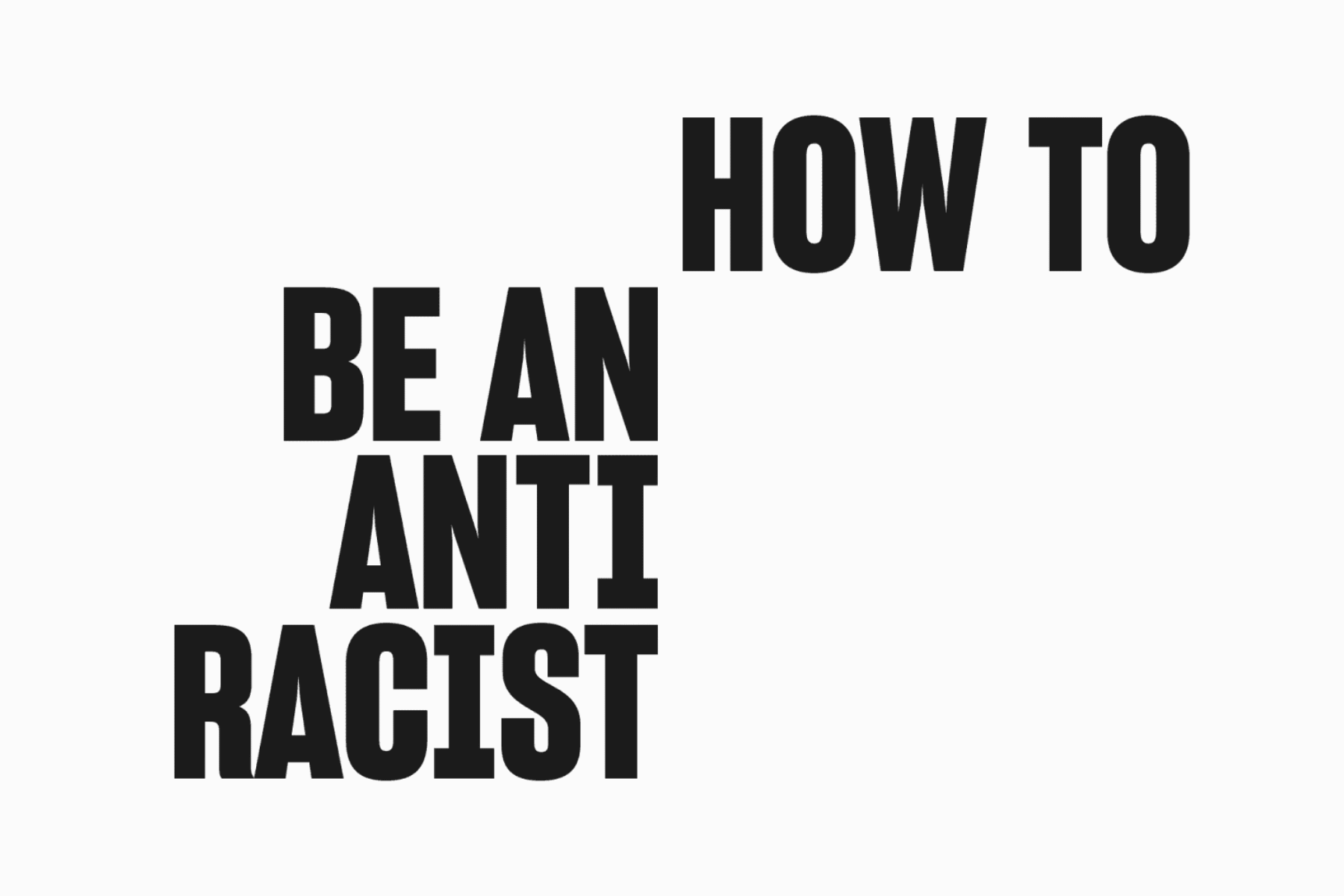 How to be an Antiracist - junhongpark