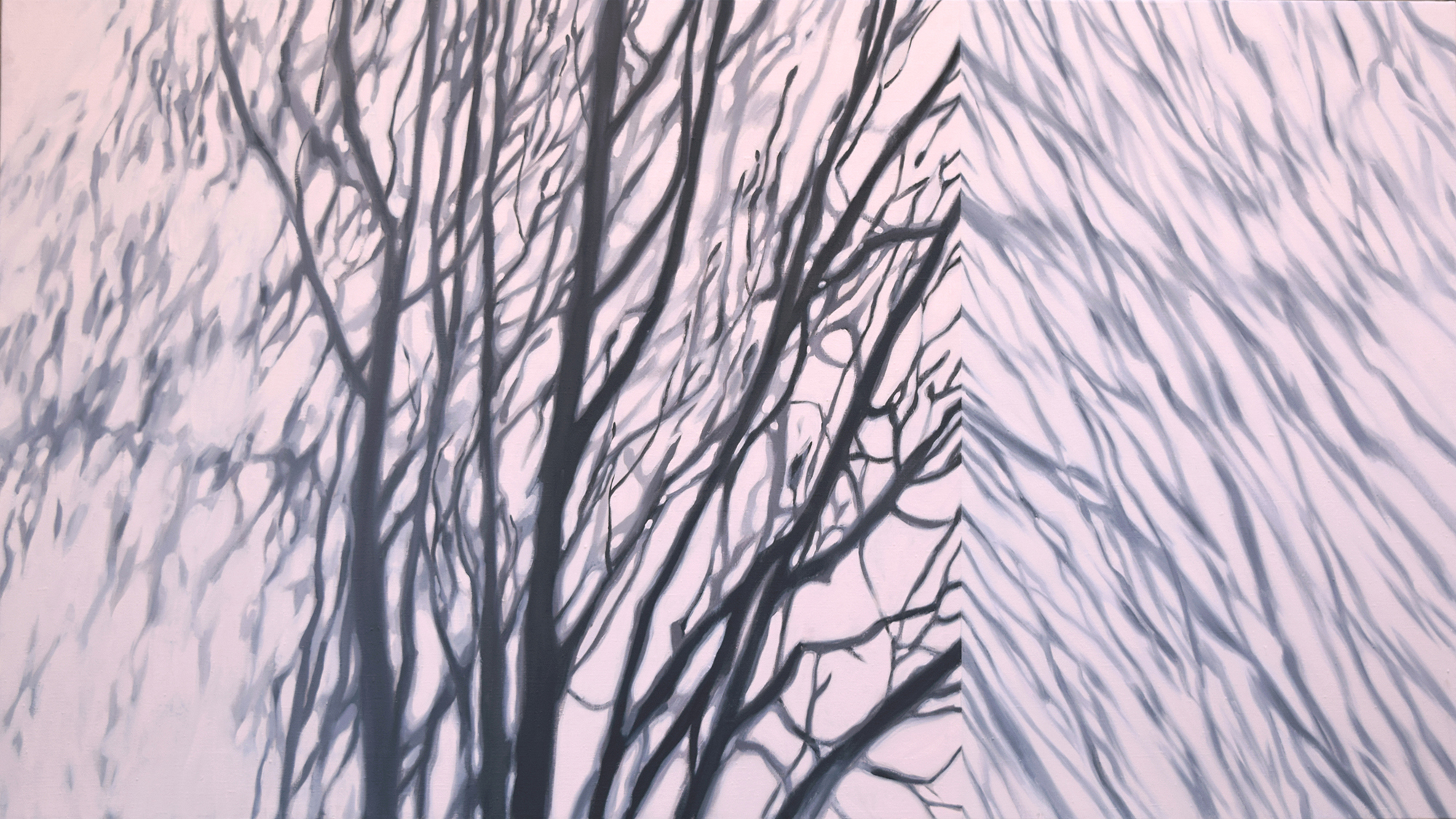 "Corner" / "Nurk"90 x 160 cm, oil on canvas, 2015