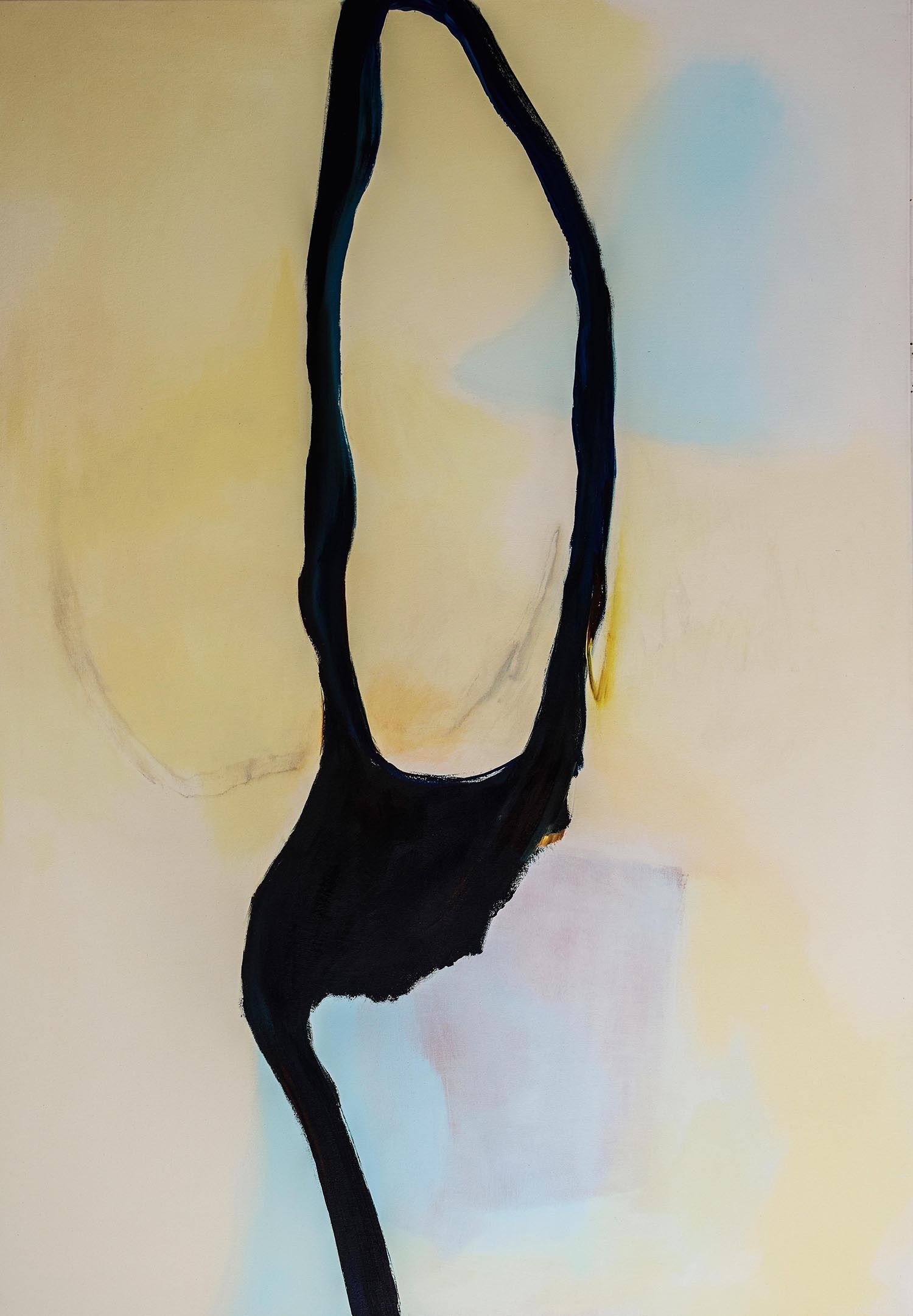 Manhattan, Memory VI – 2016, Pigmente, Champagnekreide, Acryl auf Segeltuch, 200 x 140 cm