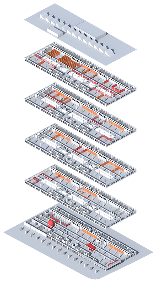 4 interventions: book shelves