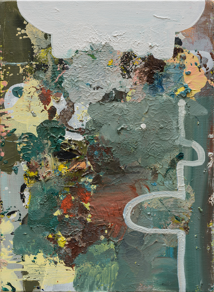 키친헬 Kitchen-Hell, 2019, oil on canvas, 45.5x33cm