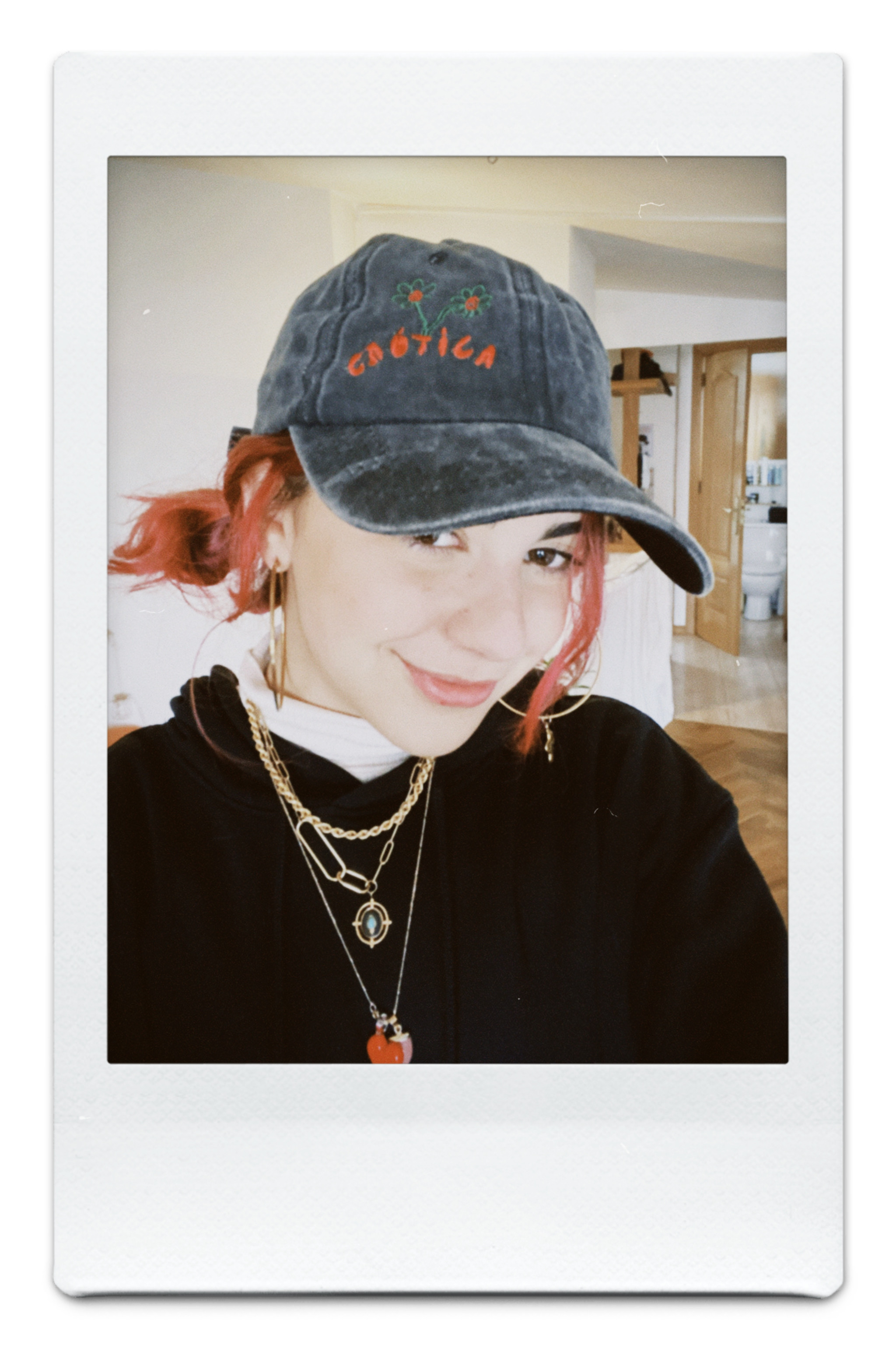 Embroidered cap