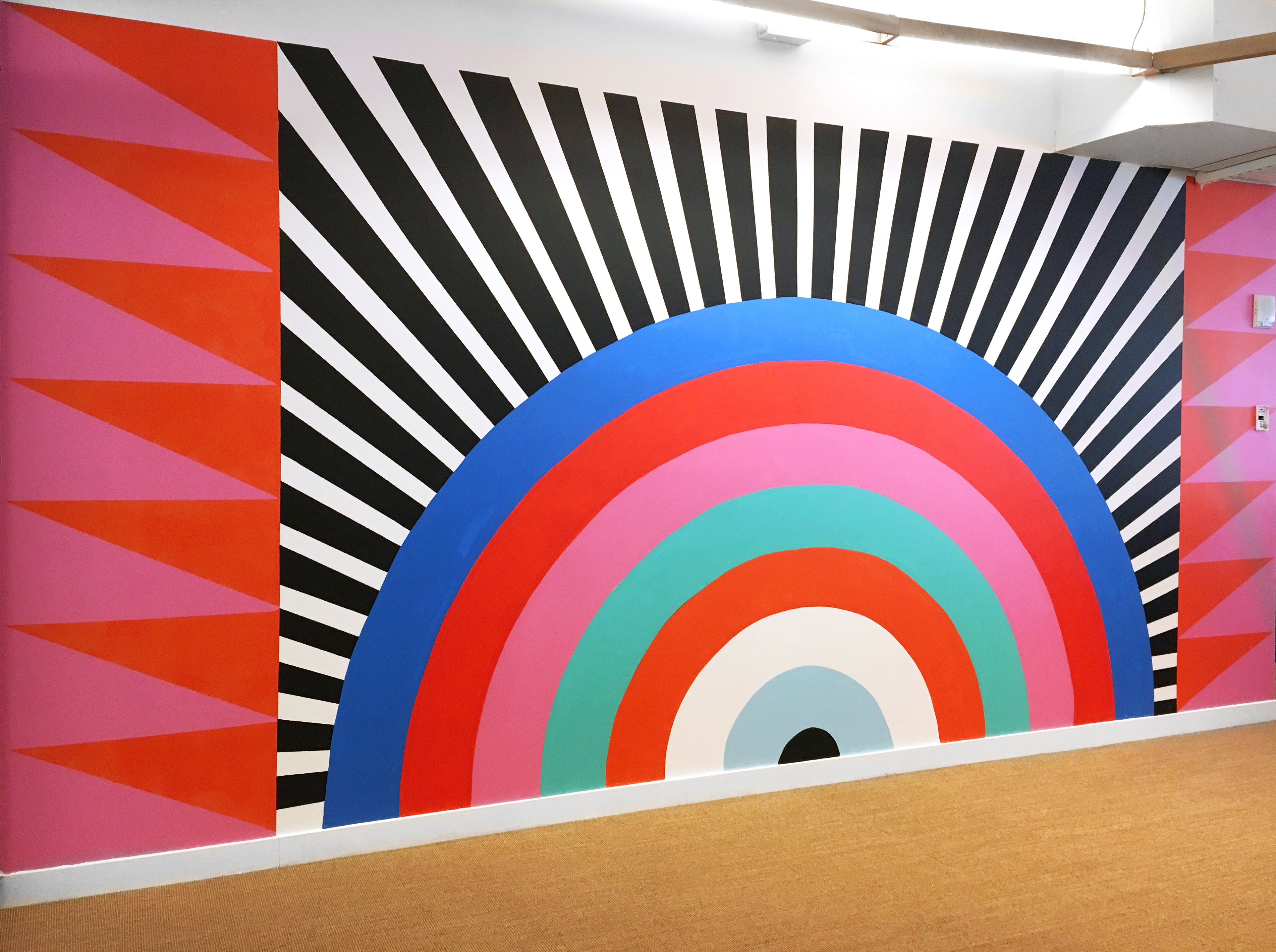 WeWork HQ Mural — bailzy