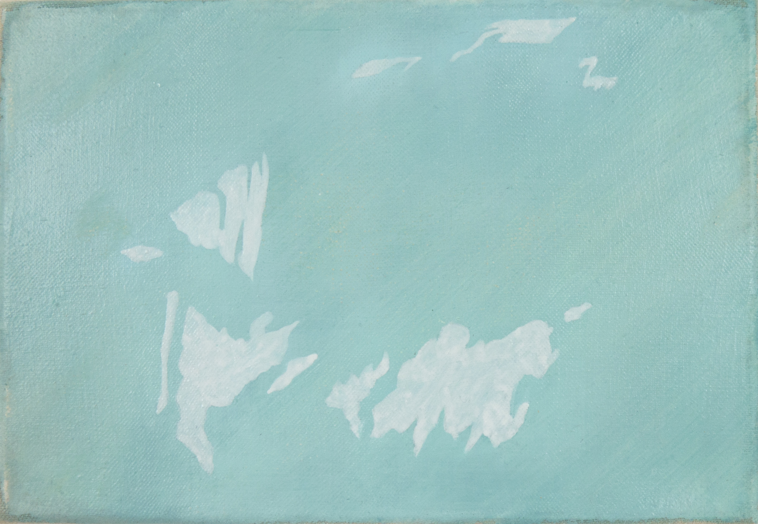 Untitled (fragments) I, 17.5x25.5cm, oil on canvas, 2020