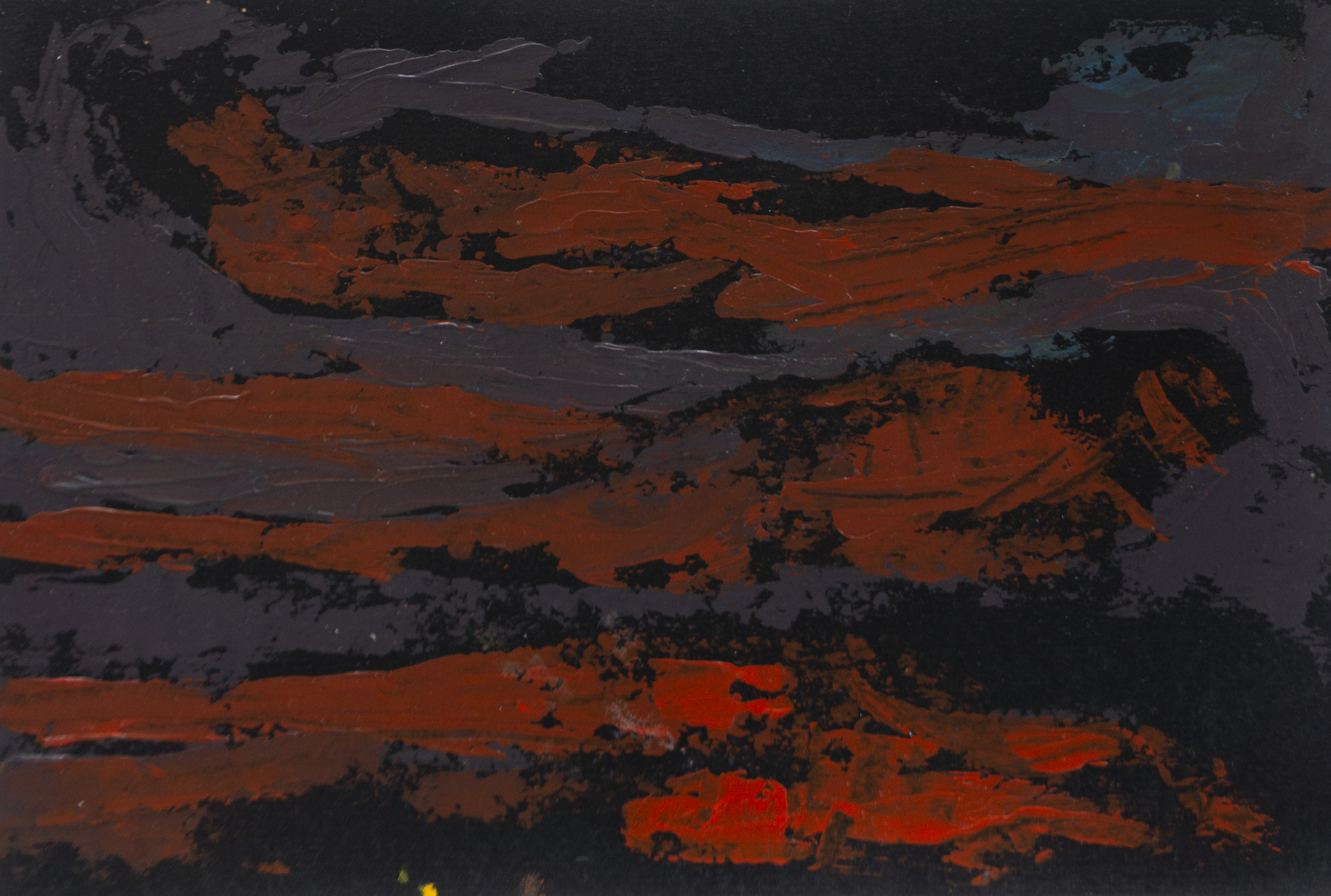 15x21 C.M Oil on paper