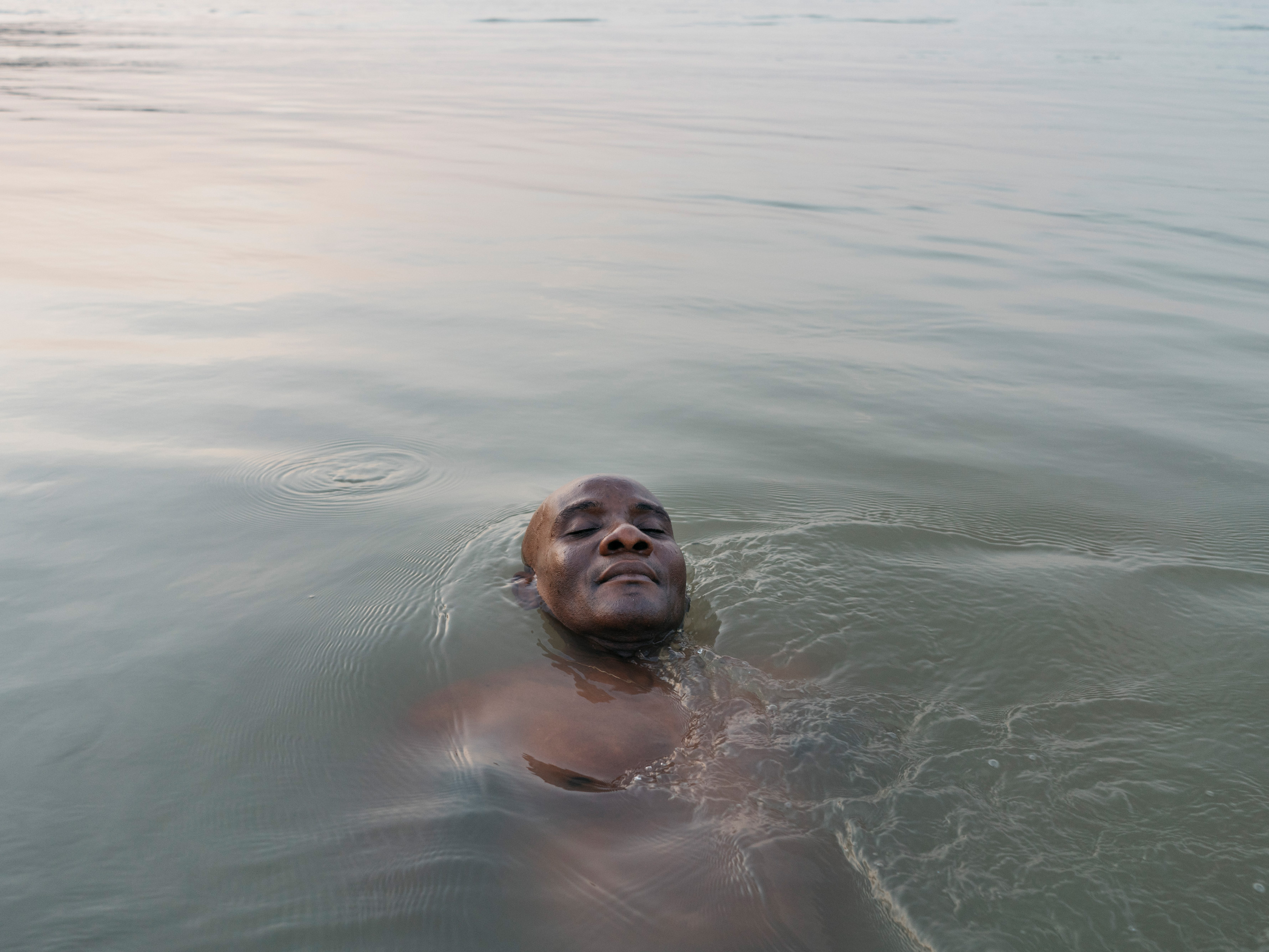 Uwa Iduozee: Sunny, from the series They walked on Water, 2018