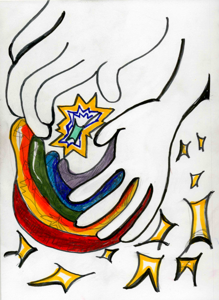 &ldquo;Closer Than You Think&rdquo;, pencil + marker (2022)