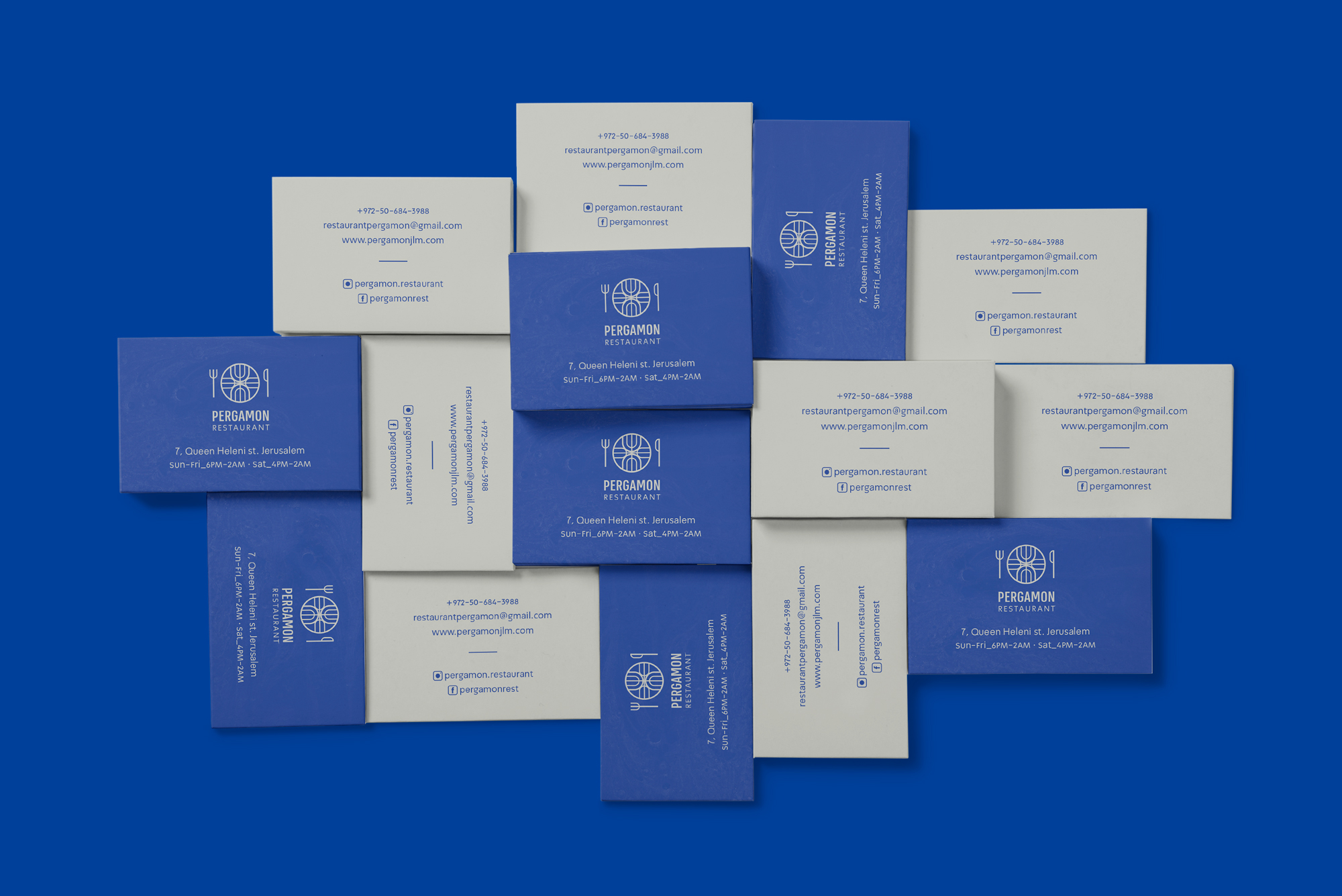 Busןness card design