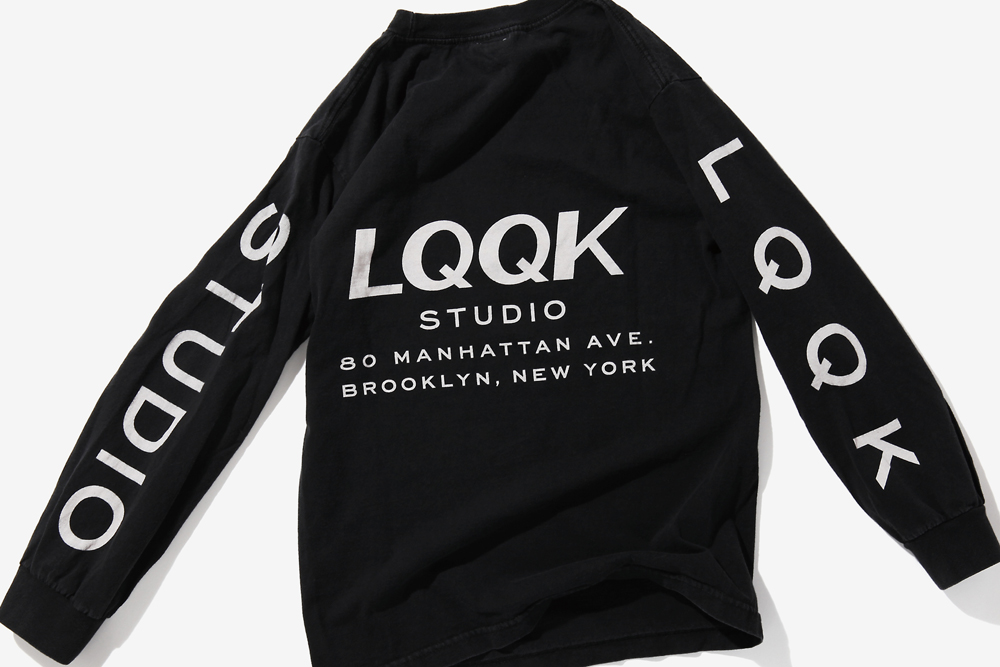 カラーは黒色です新品 hmmmmm Tee Tシャツ XL Lqqk Studio