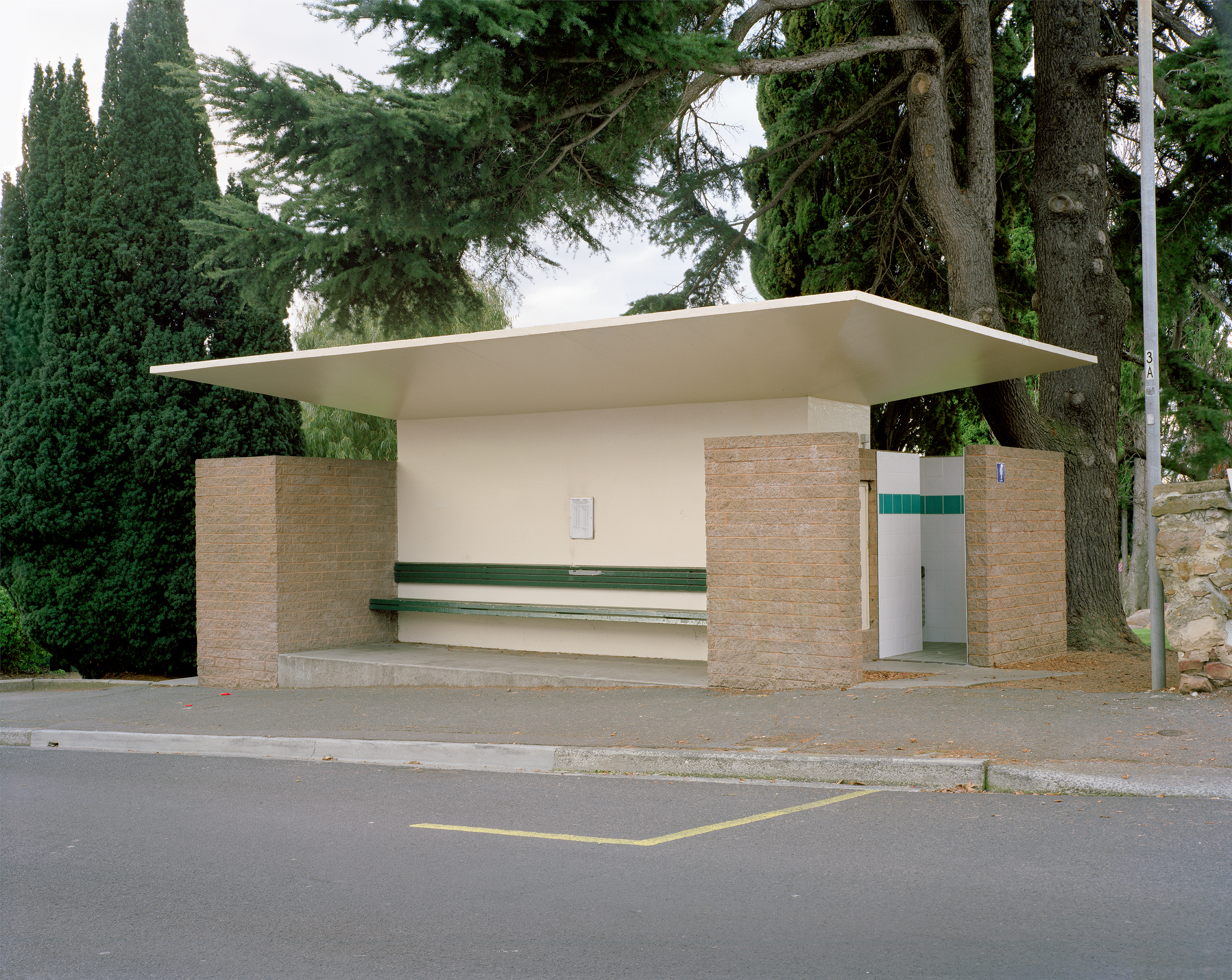 Bus stop, archival inkjet print, 100cm x 94cm, edition of 6