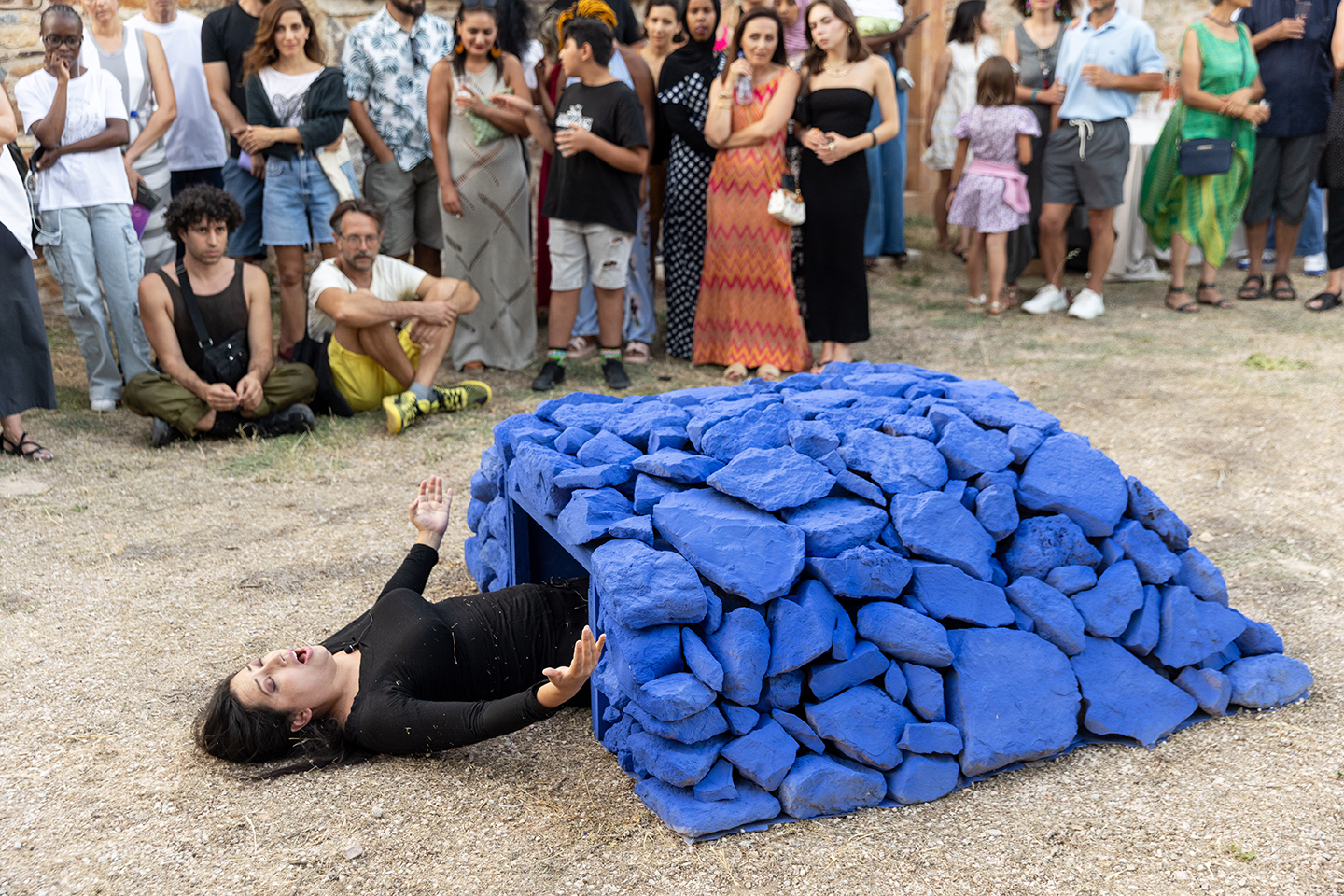 Saskia Calderón,  Inside- Outside, 2023, Chios Castle, New commission as part of the Commission Series Programme 2023, Courtesy of the artist, DEO projects and EACHEVE
