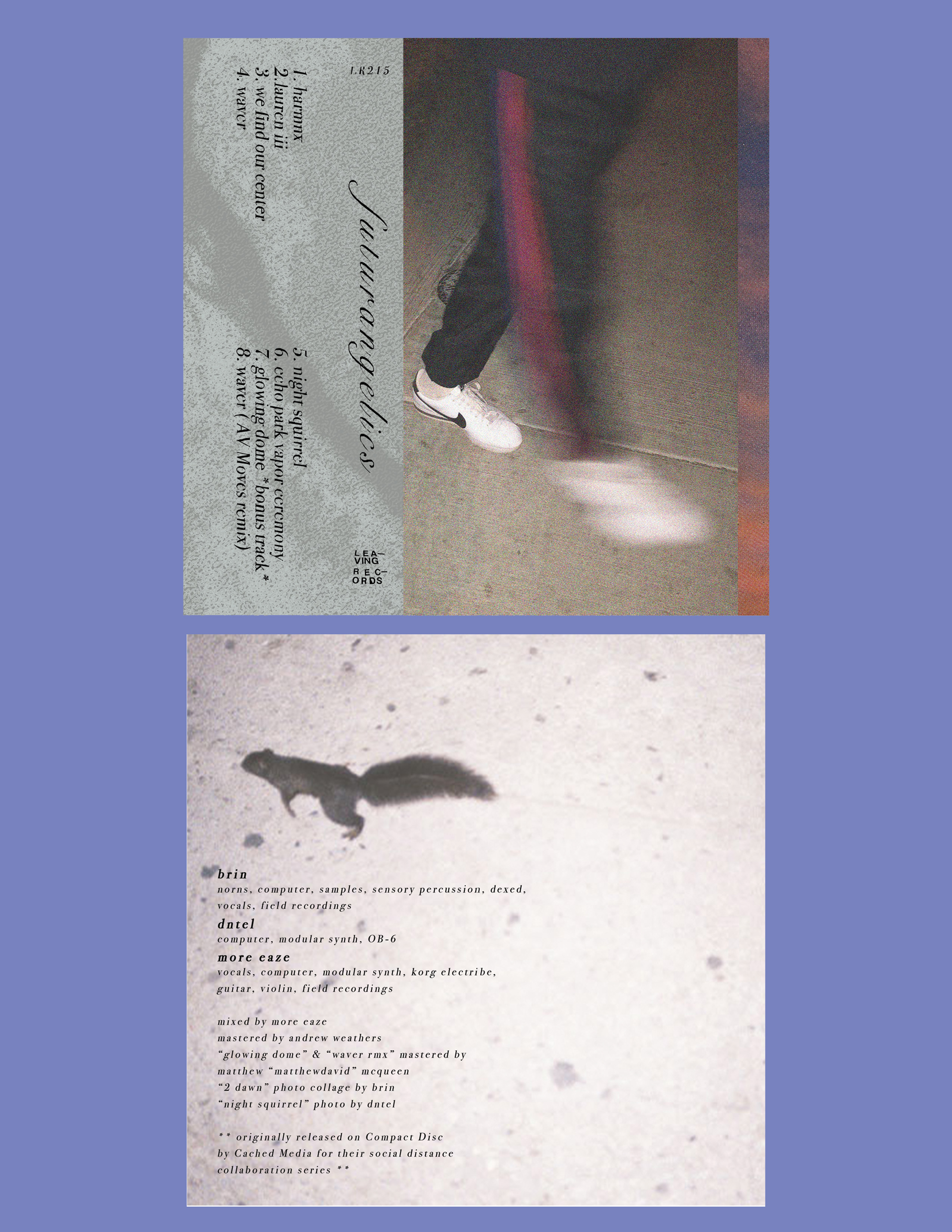 Futureangelics Cassette Layout