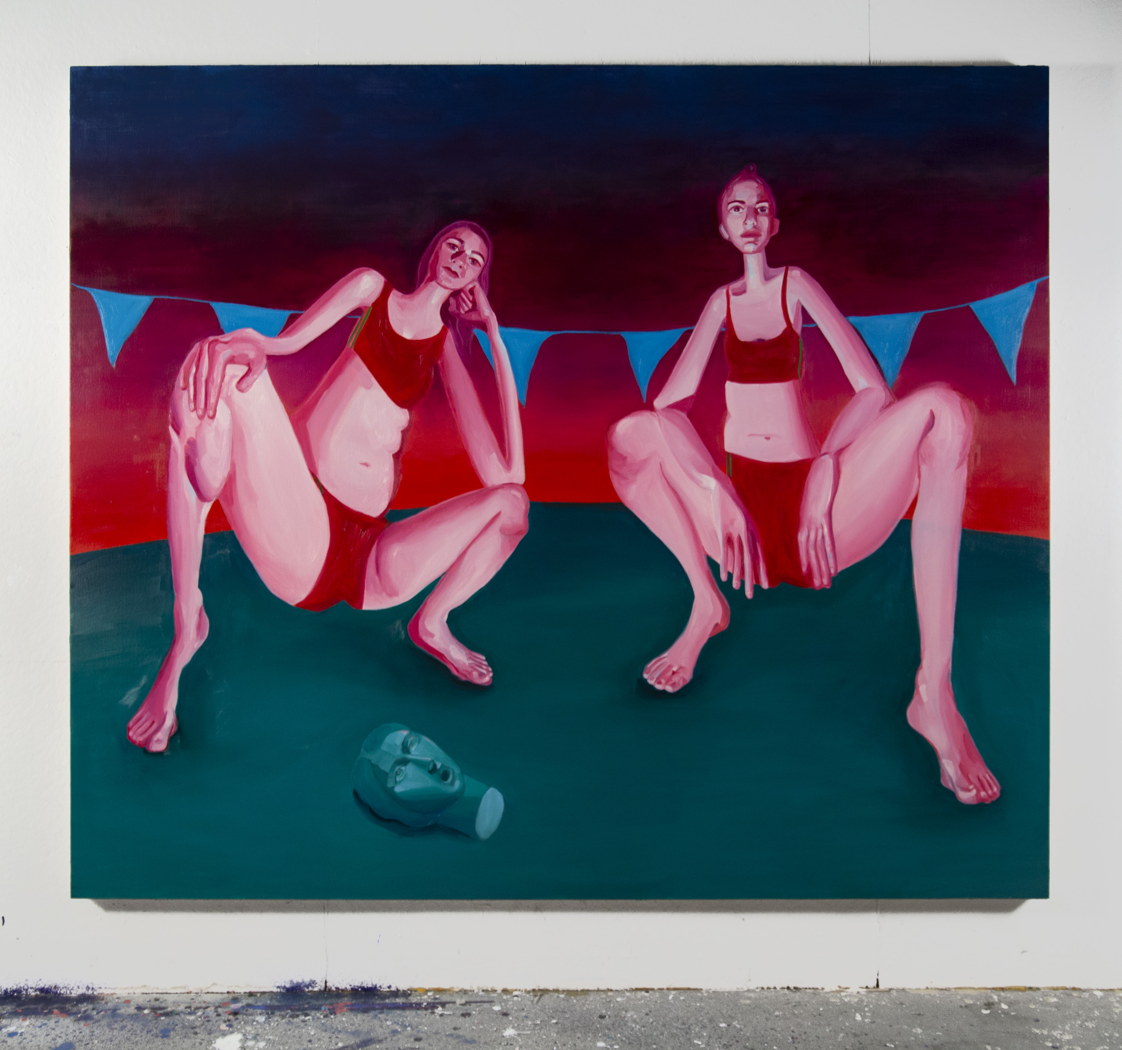 Good Game, 2019, Oil on canvas