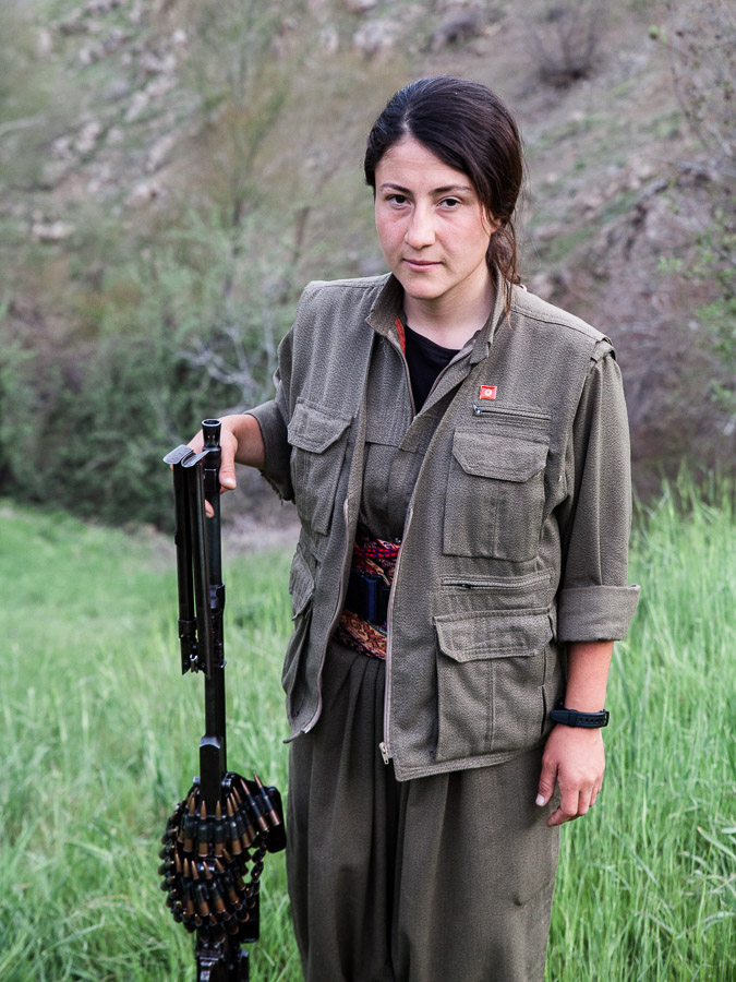 PKK guerilla in Qandil moutains