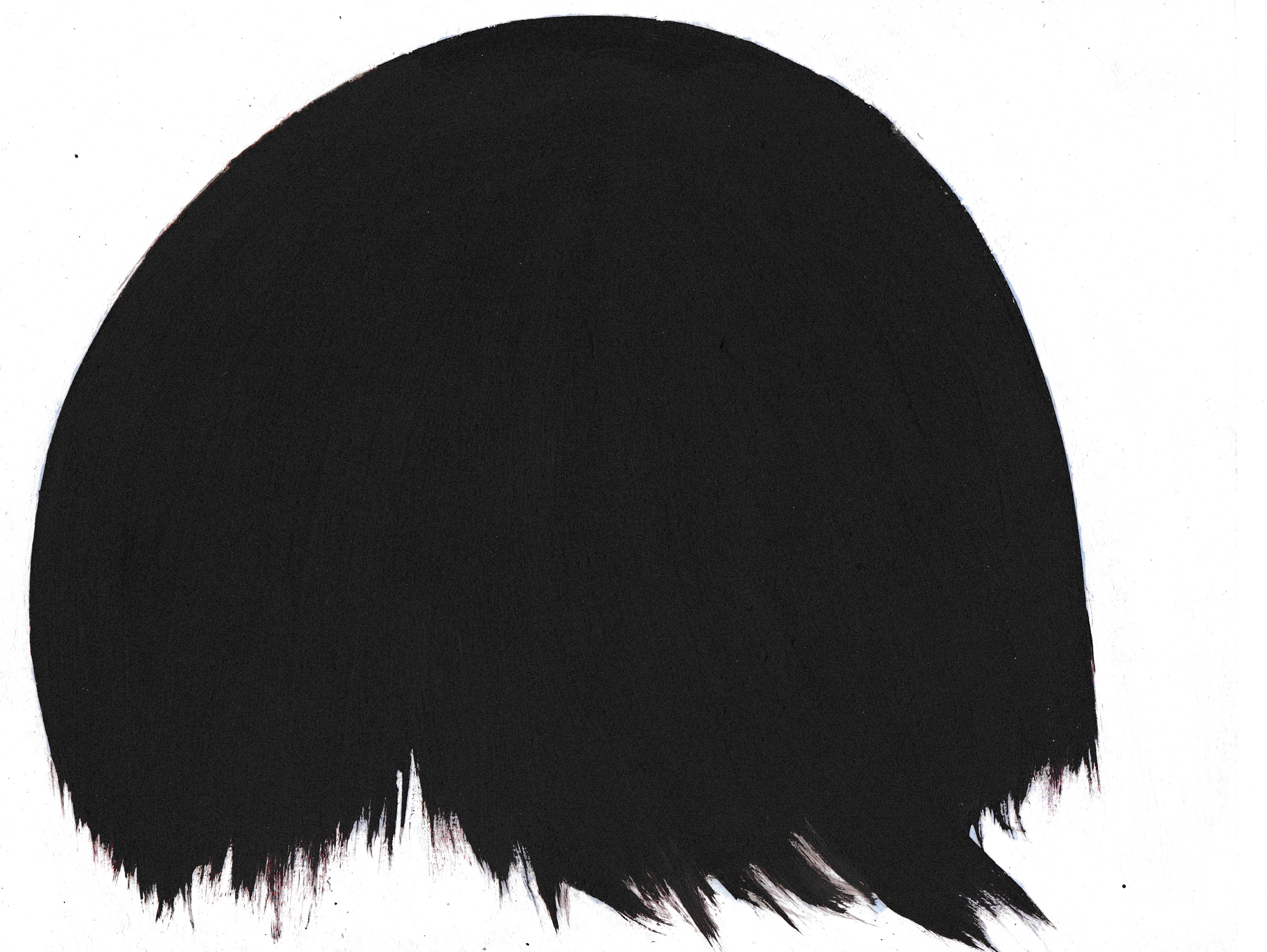 Helmet, 2025, Oil and Pigment on Paper, 28x22 cm