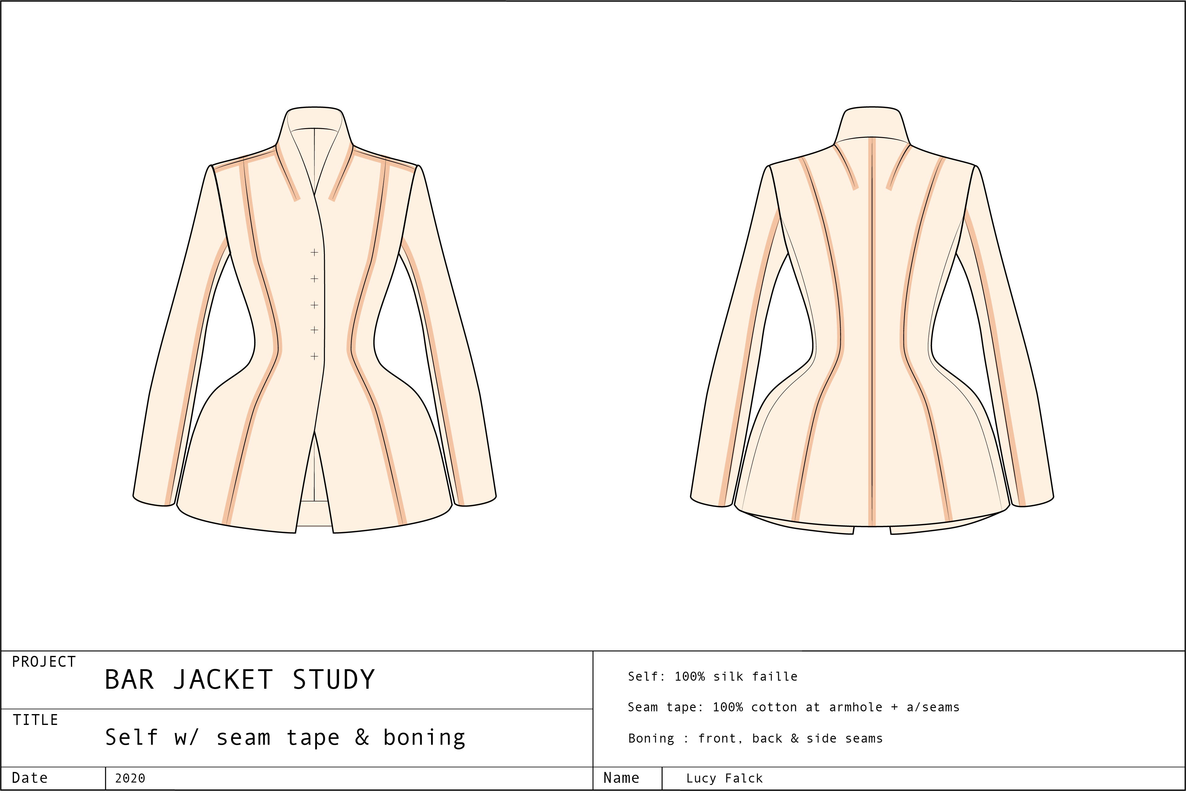 Study 1 - Bar Jacket — Imperial Metric Studio