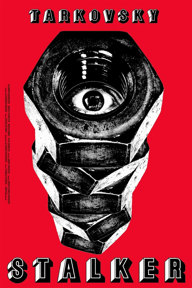 Commissioned by Black Dragon Press (UK) and MONDO (US). This limited edition hand-printed silkscreen poster is officially licensed by the Tarkovsky estate and Mosfilm in Moscow, Russia. Hand numbered and signed. They will not be reprinted once sold out. Print edition info below: 24” x 36” screen print 300gsm Gmund Bauhaus paper Hand numbered edition of 75.