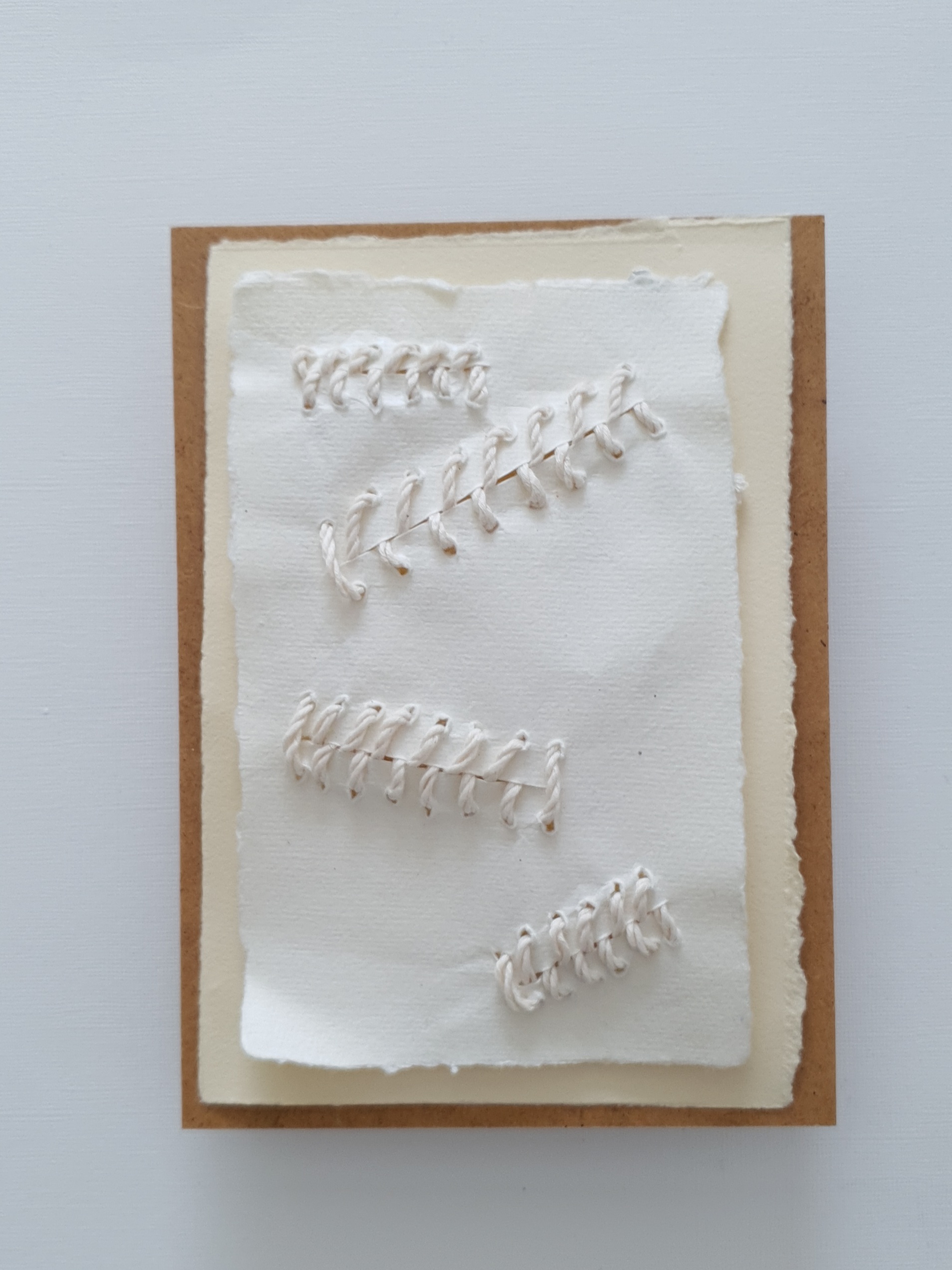 Tikkun No 1 - 15/9,5cm - rope on paper, 2020