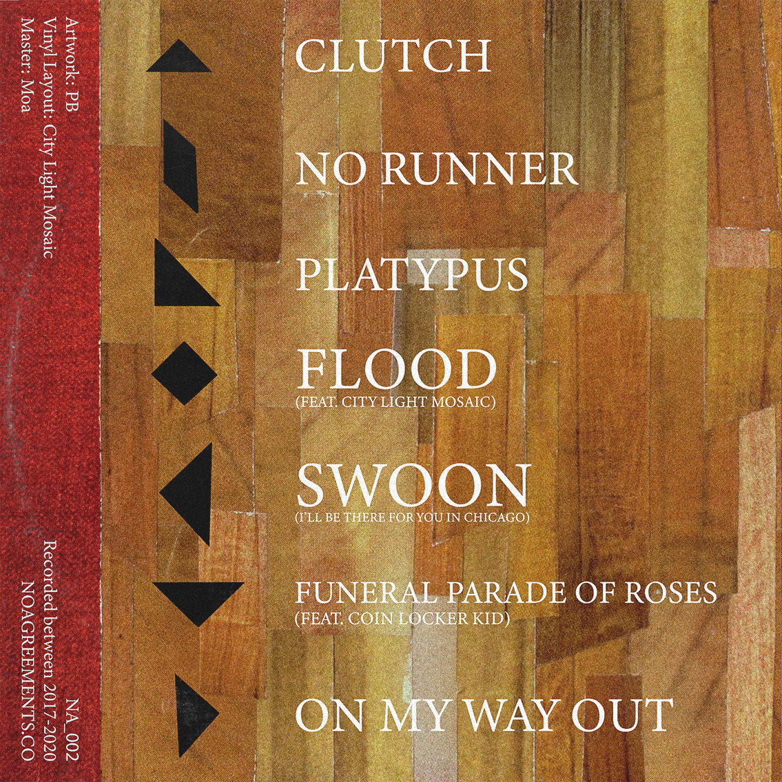 "Tangram" by Material Girl (2020) vinyl tracklist artwork