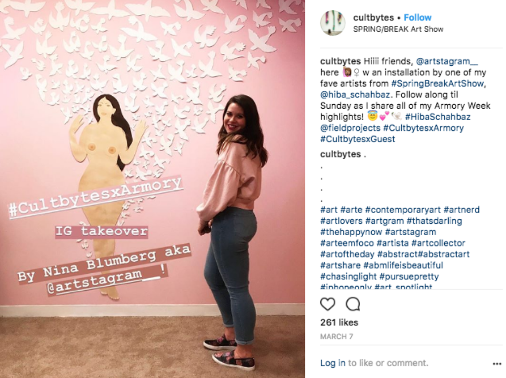 Interview: Nina Blumberg, The Non-Stop Art Instagrammer