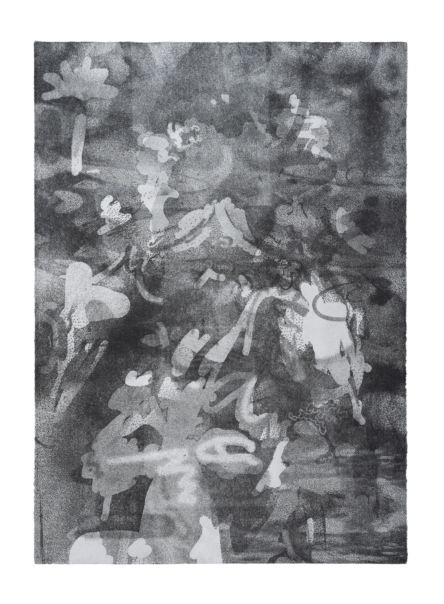 Print 021, 2019, Aquatinta etching, 50 x 70 cm