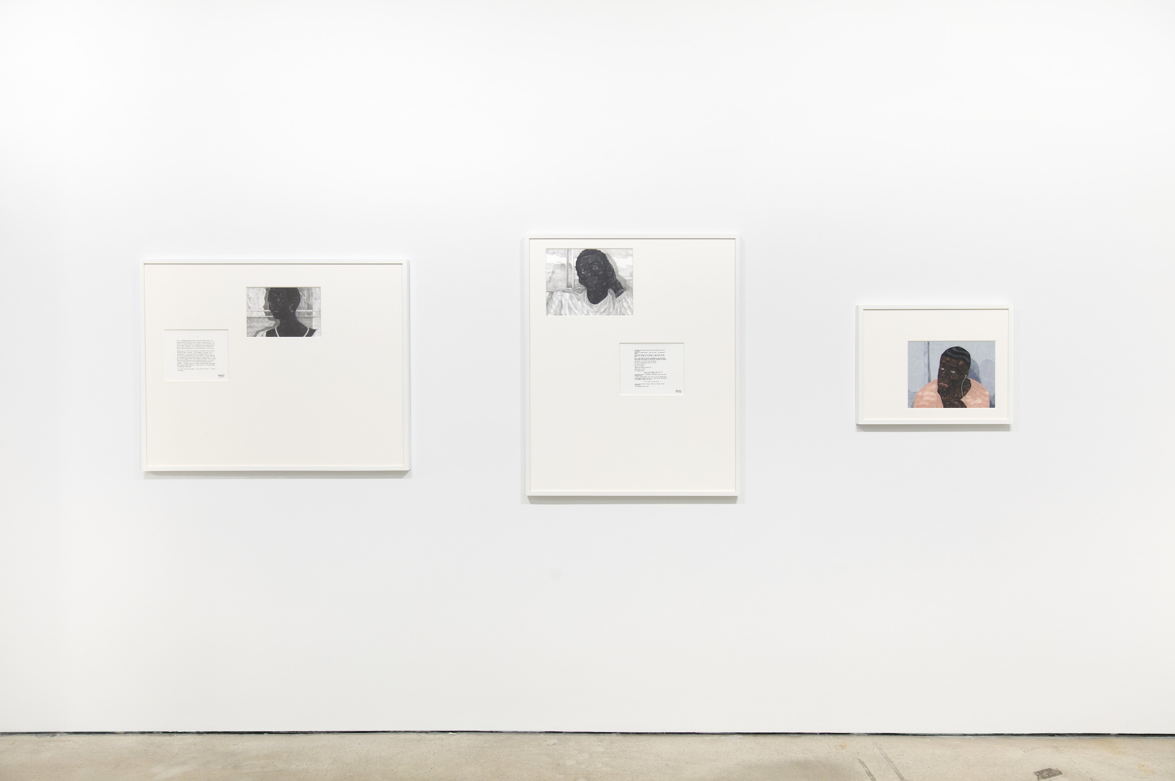 Tell Me A Story, I Don't Care If It's True, exhibition install at Jack Shainman West 24th Street Gallery, New York, New York. Photo courtesy of Jack Shainman Gallery.