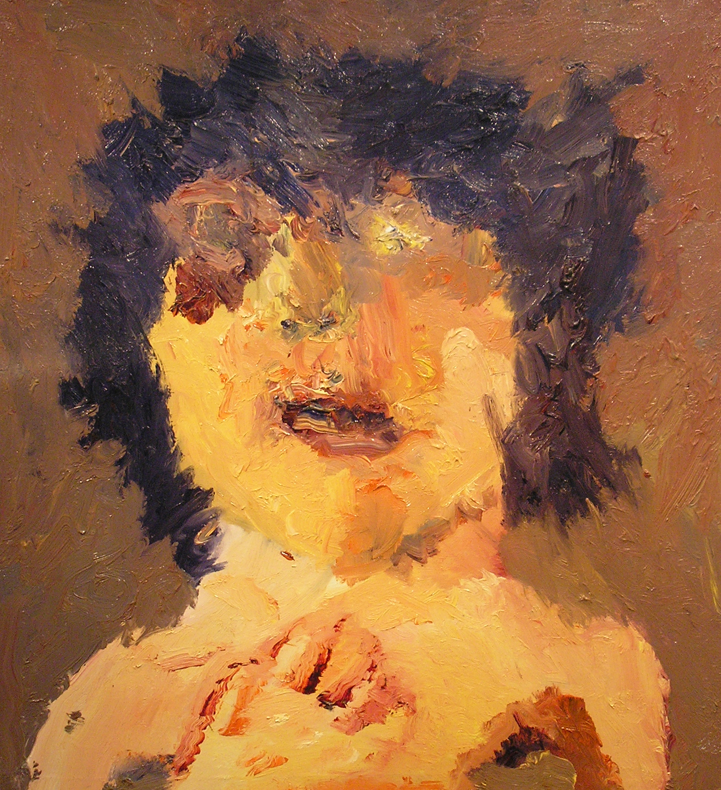 Patti Smith, 1979, Oil on canvas, 35 x 38 in.