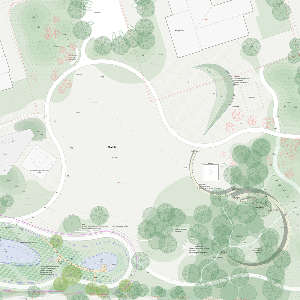Haven - Udsnitsplan