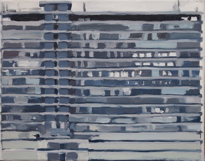 Between eight and ten - 20cm x 16cm - oil on canvas SOLD