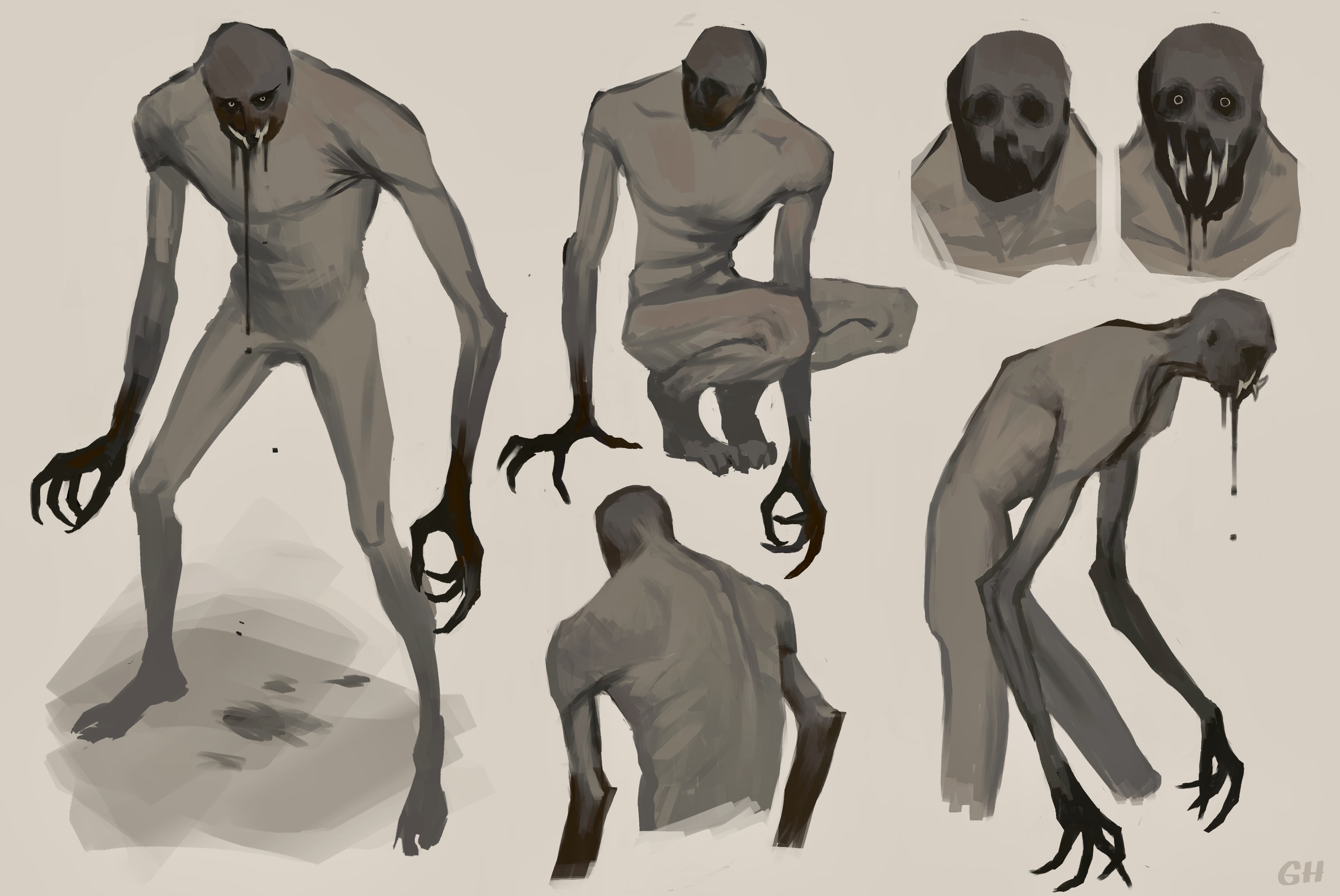 Horror creature concept