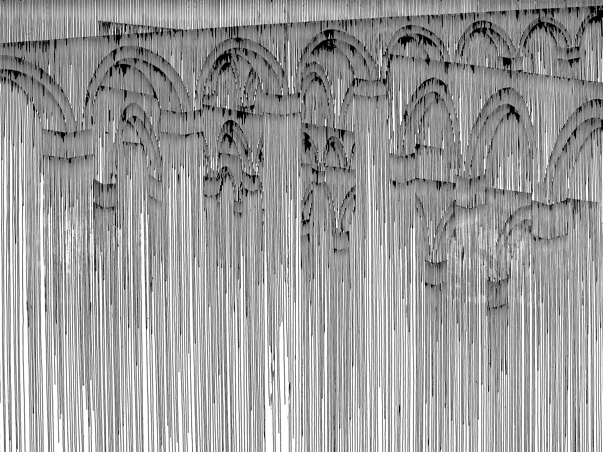 inDRain#04 | 280x240 cm | ink-paper | 2006