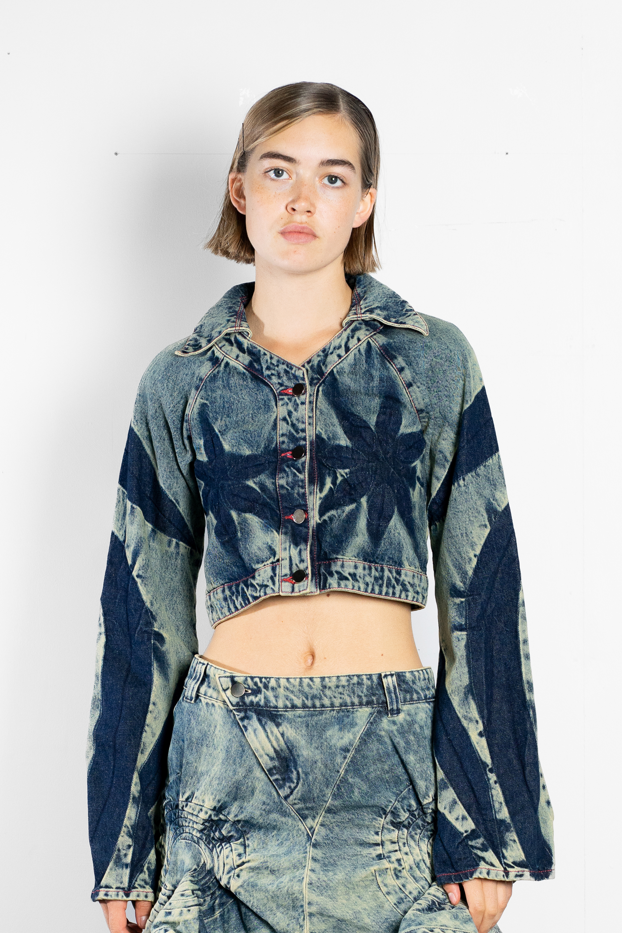 Tribal Raglan Denim Jacket £380