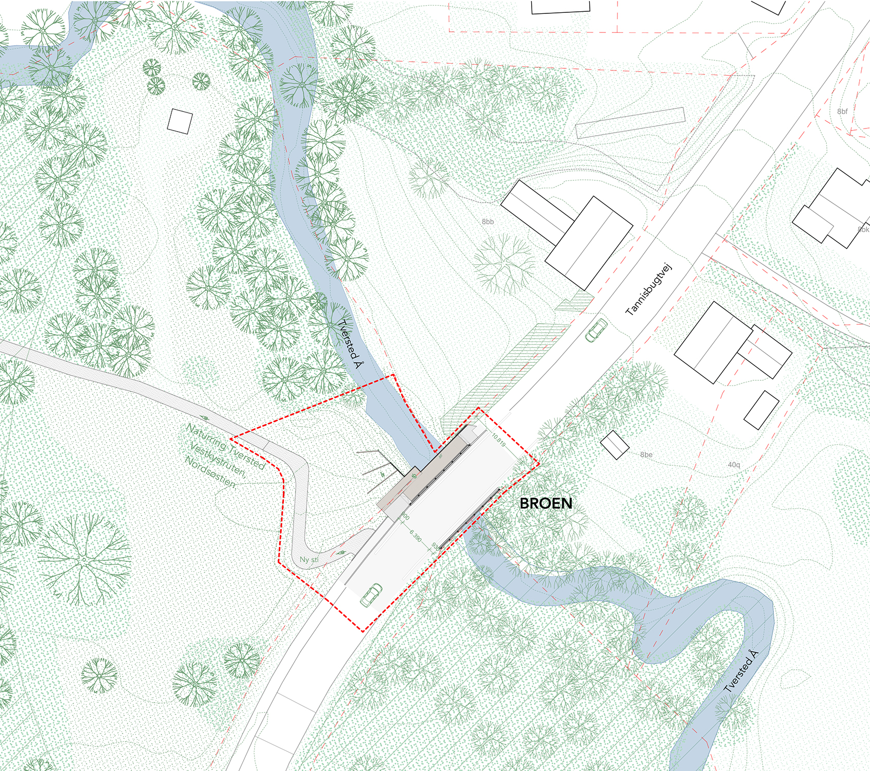 Broen - Oversigtsplan