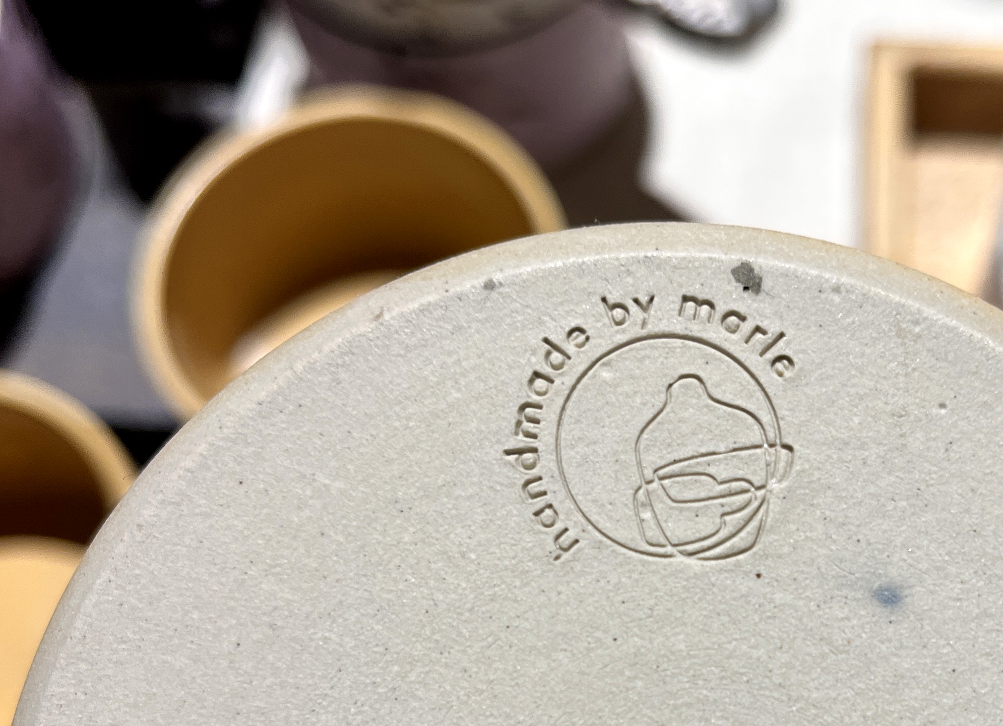 Logo til Handmade by Marle, keramiker