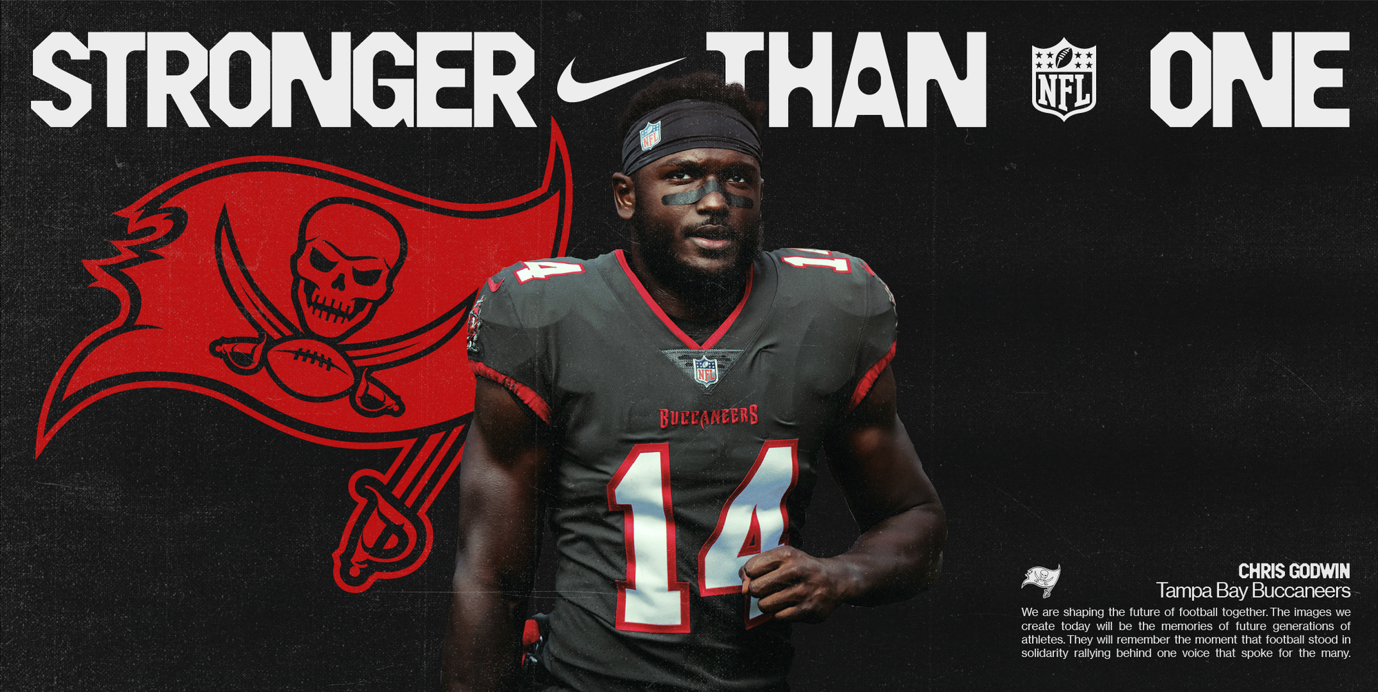 Nike NFL Stronger Than One 