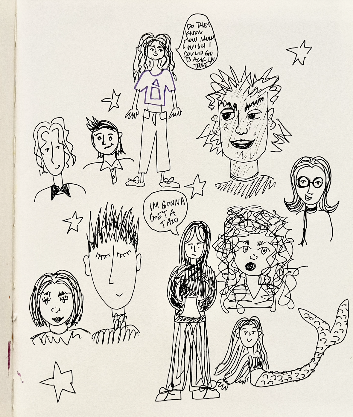 pen doodles