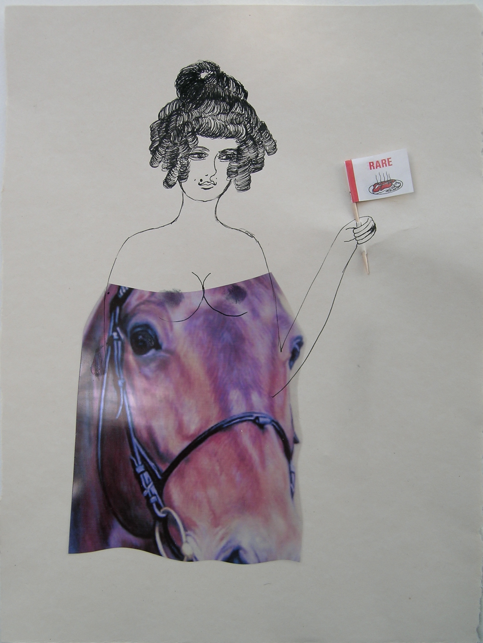 I held up a sign but he still didn't get it