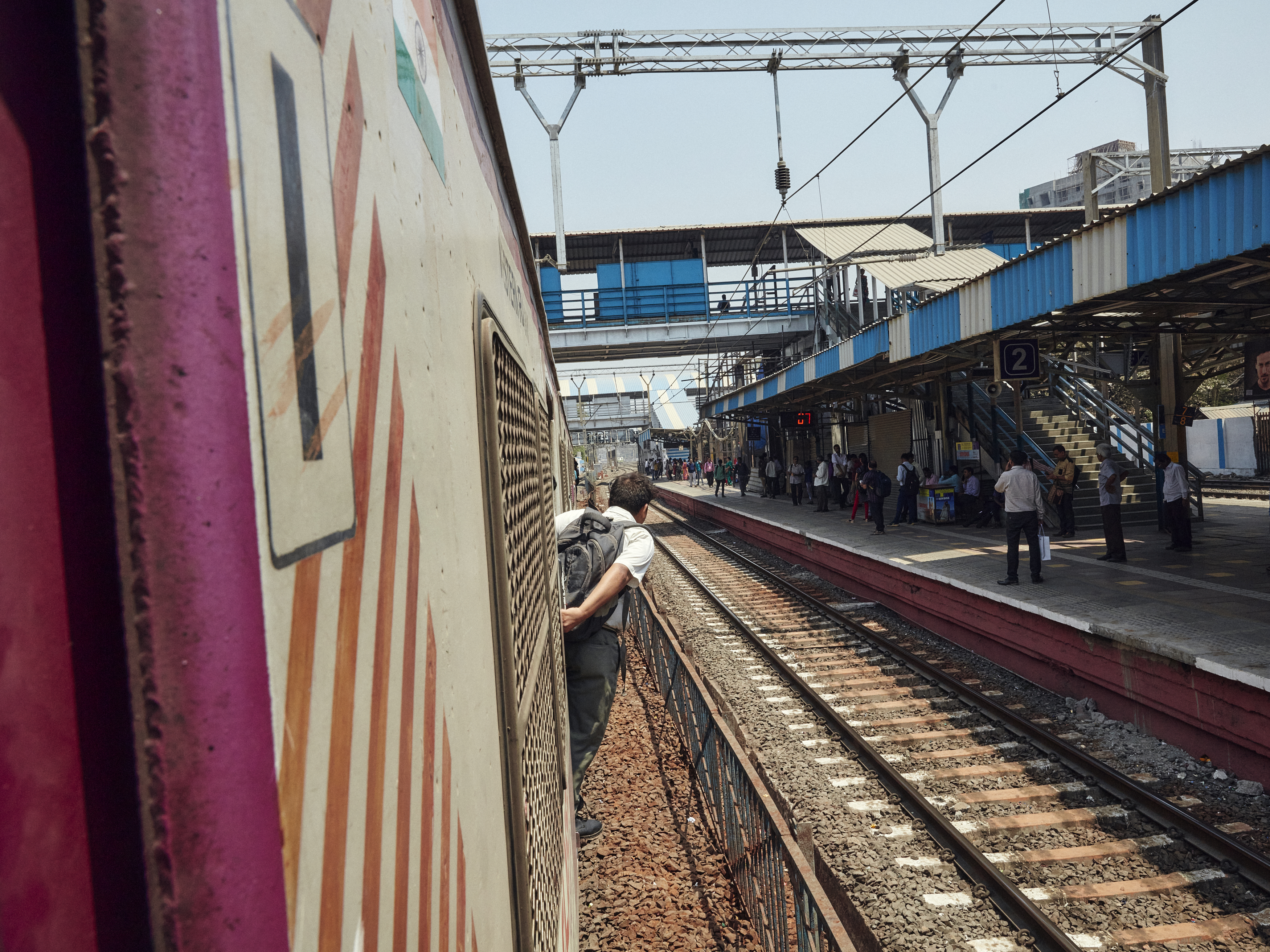 Dadar Railway Station, Mumbai.