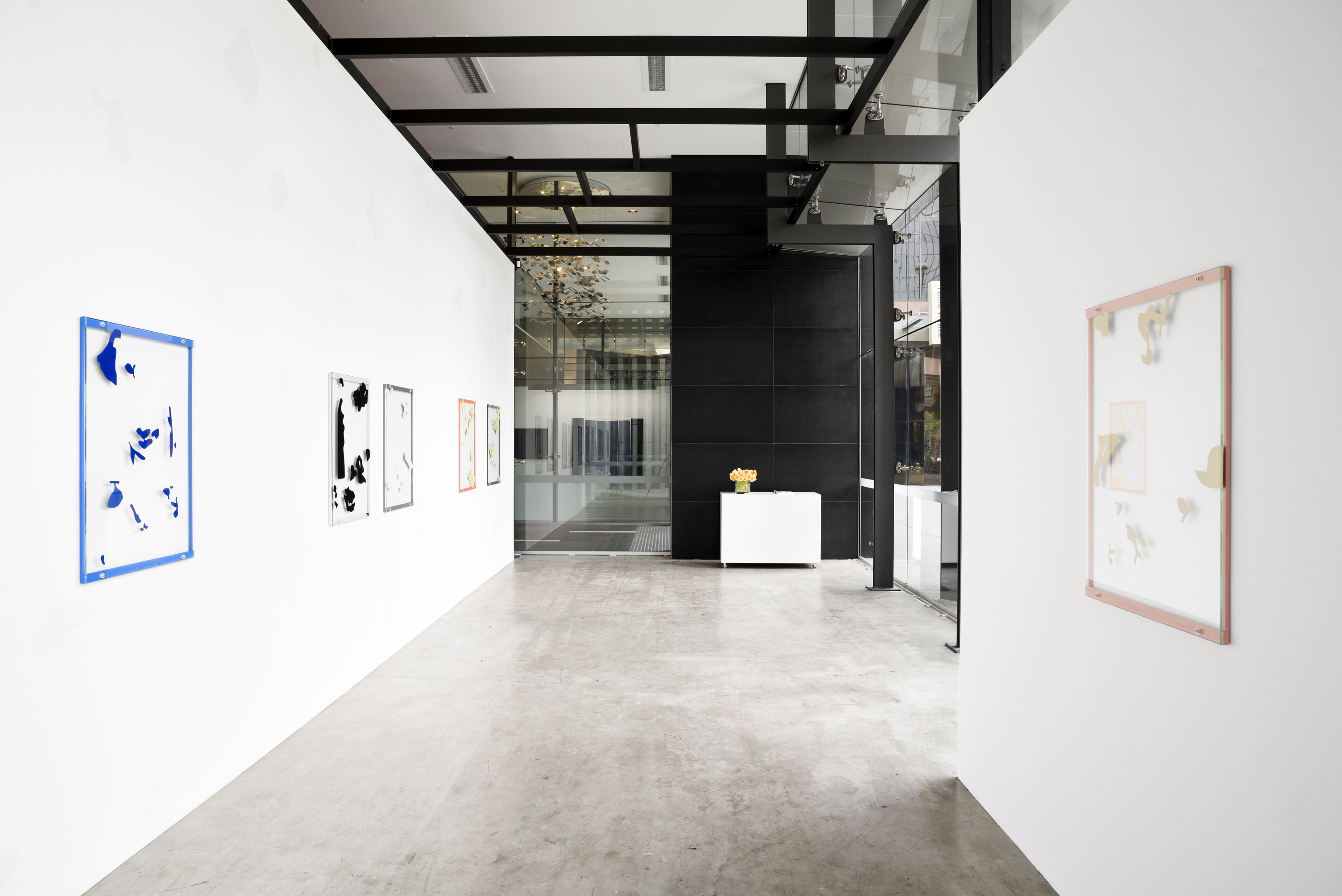 Post Leisure installed at Moore Contemporary, 2019
