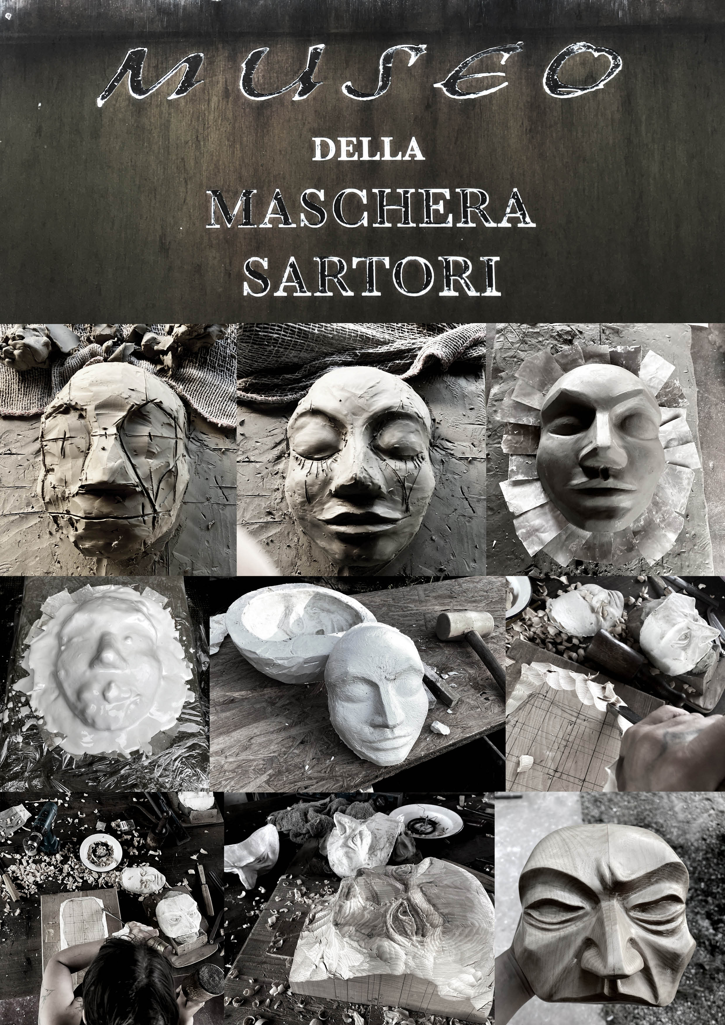 International Mask Making Workshop "Centro Maschere e Structure Gestuali", 2025, Abano Terme ©cutterfly