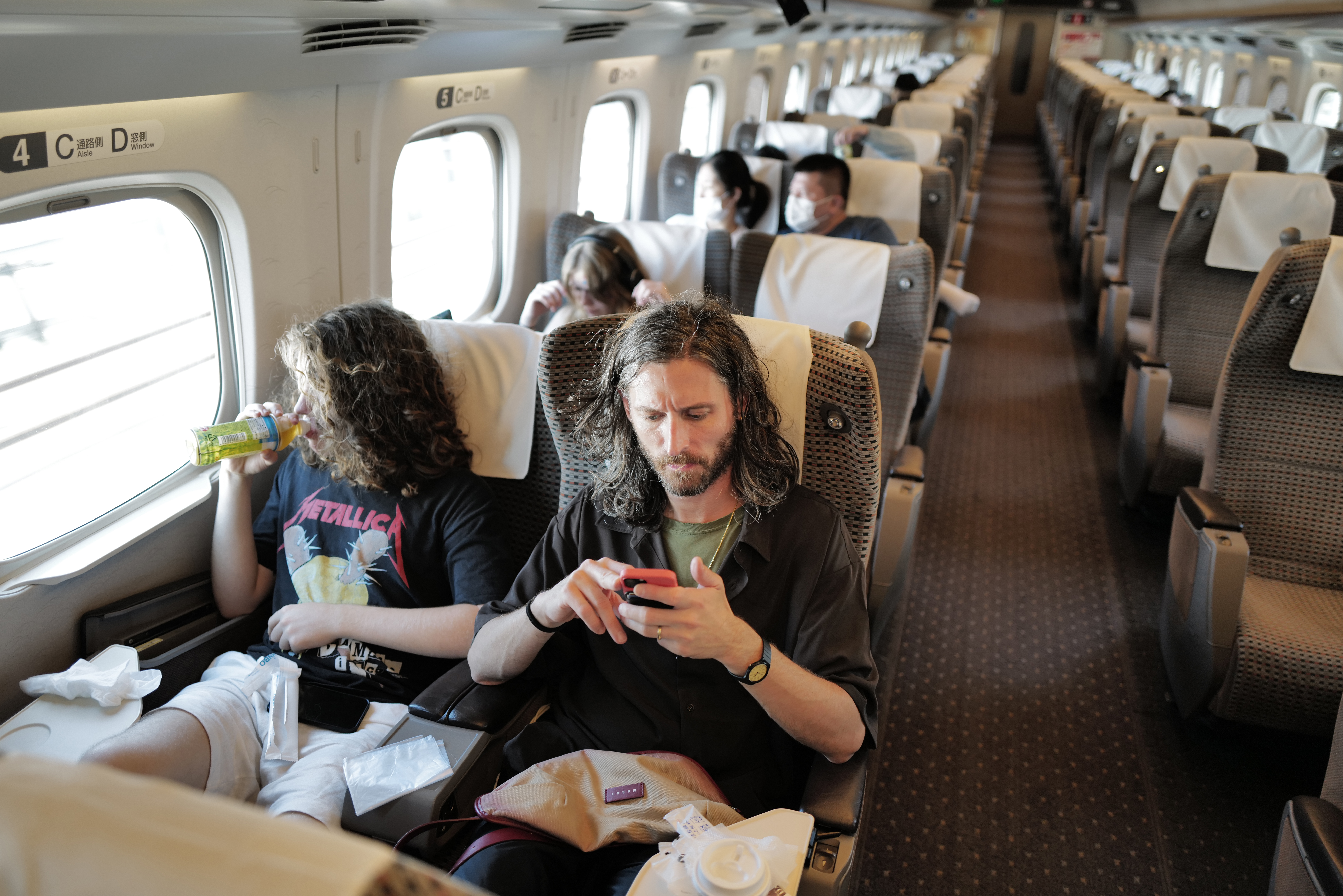 Family Bullet Train Kyoto 6.25.23