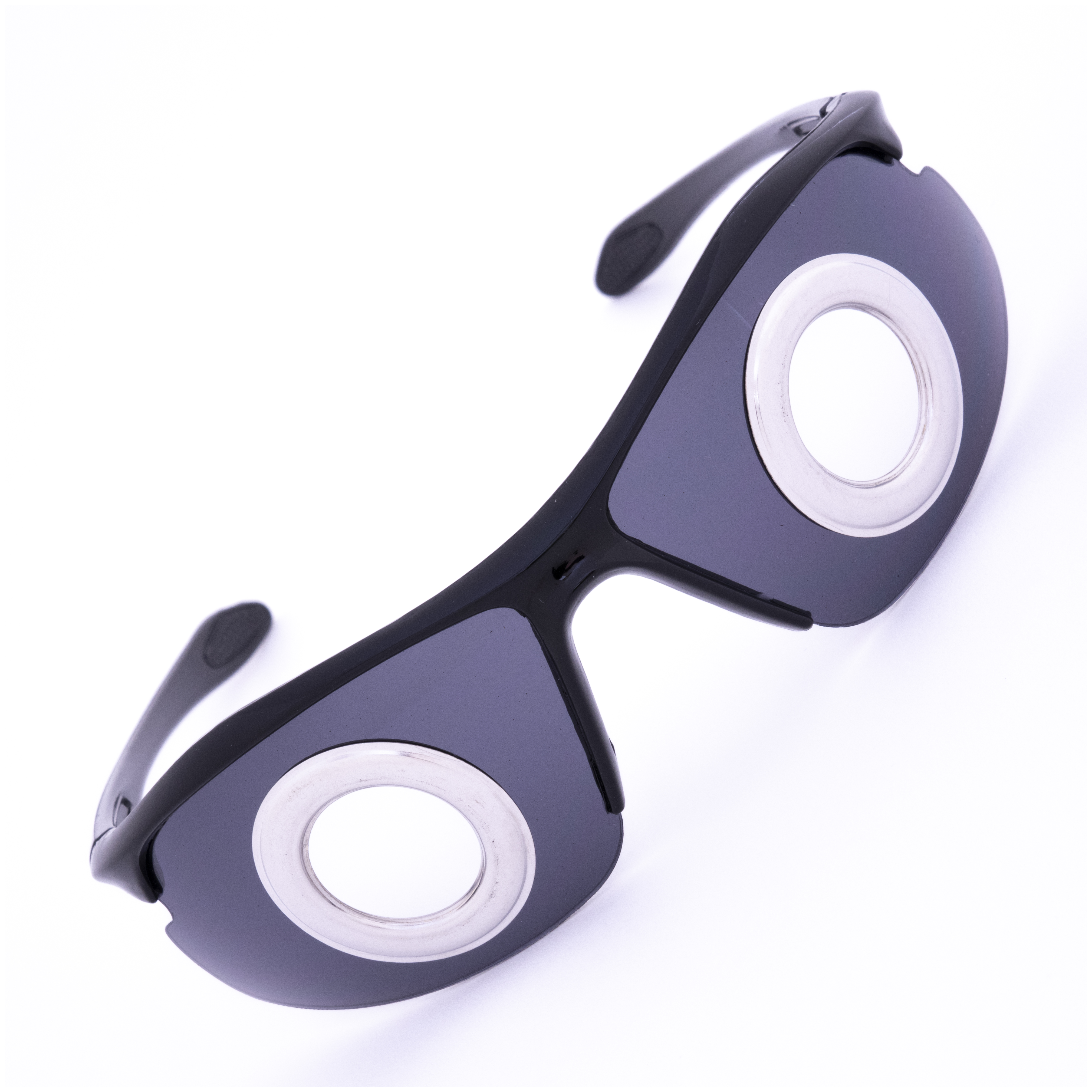 2040 Specs 06 (Black)Sunglasses with grommets,hand engraved frame interiorEdition of 11 (unique)