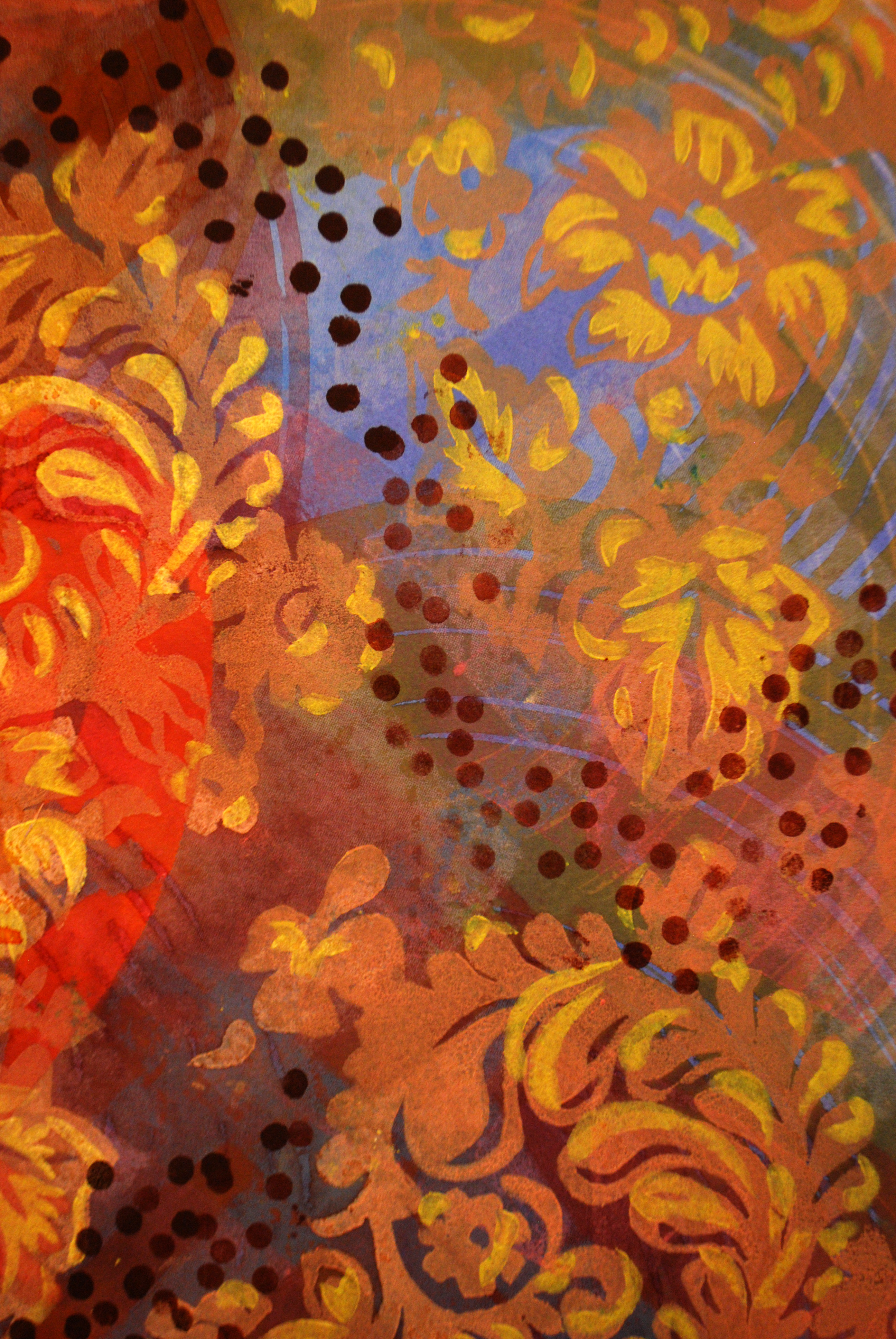 Colour pigment and block printing ink | 56cm x 76cm 2012