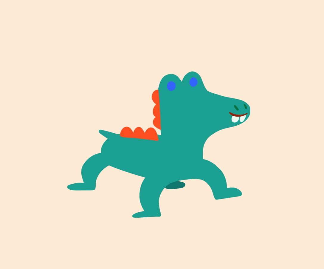 Tiny Alligator Animation