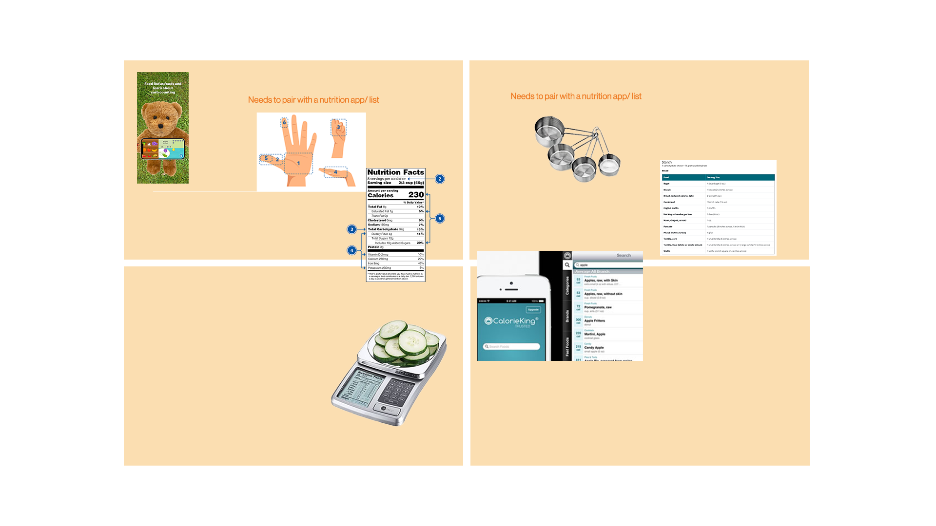 The most common ways are reading nutrient food labels, measuring food with a measurng cup or a scale, then search through a nutrition app or a list to determine the net carbs number. 