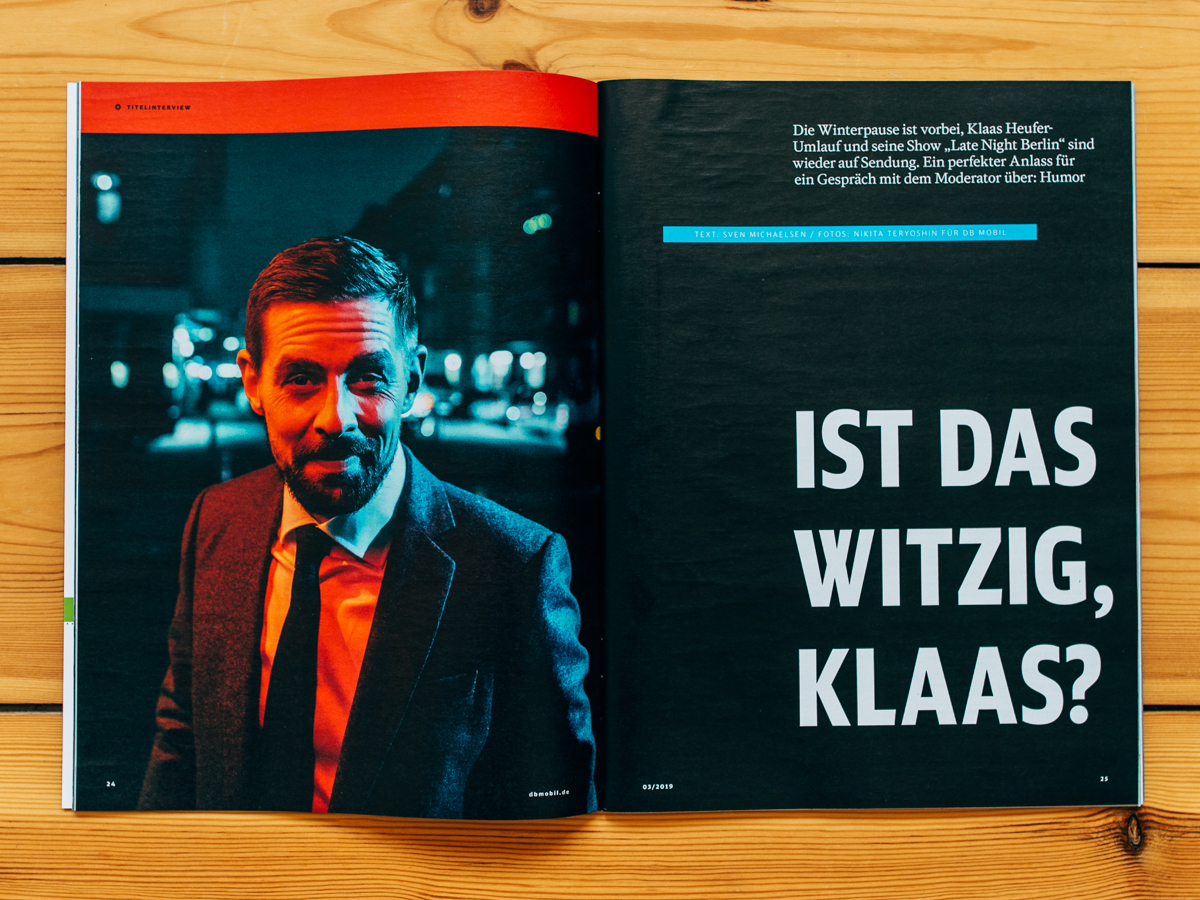 DB Mobil / Klaas Cover Story / M&auml;rz 2019