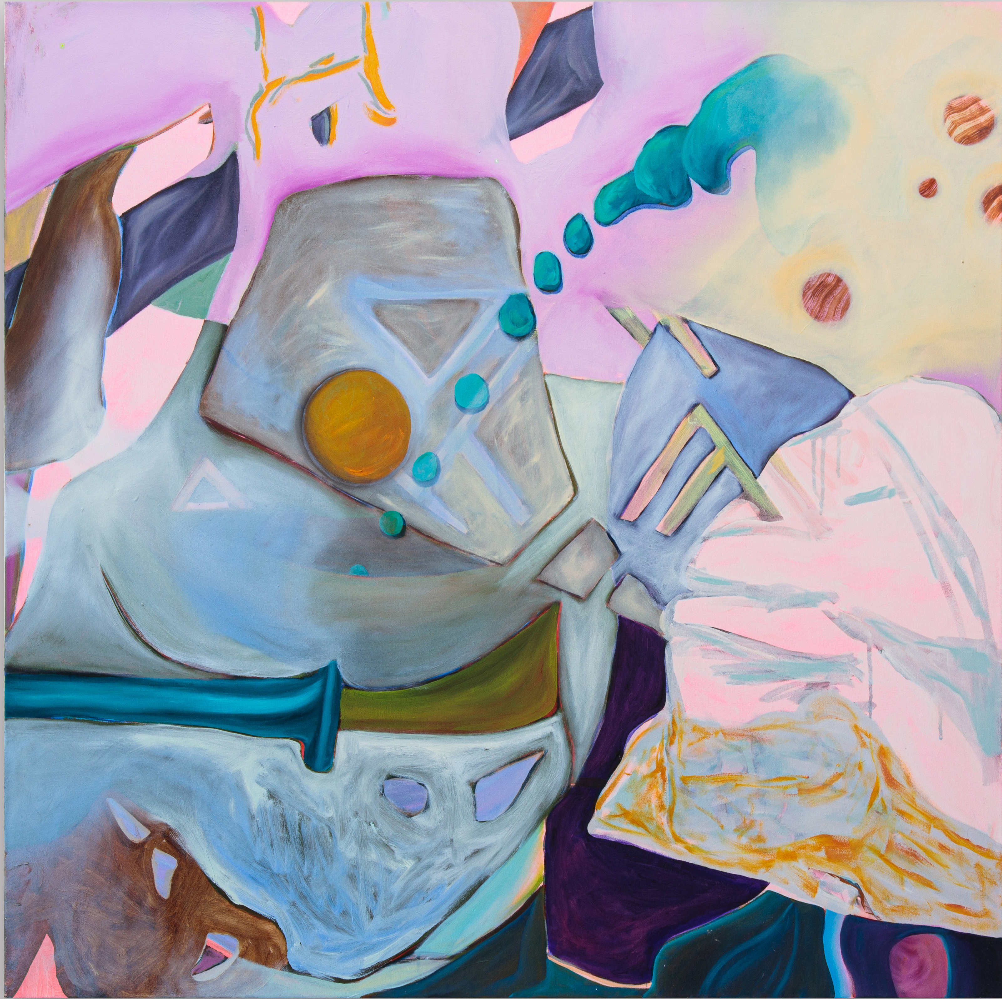 Youniverse (pt. II), 107 x 107 cm