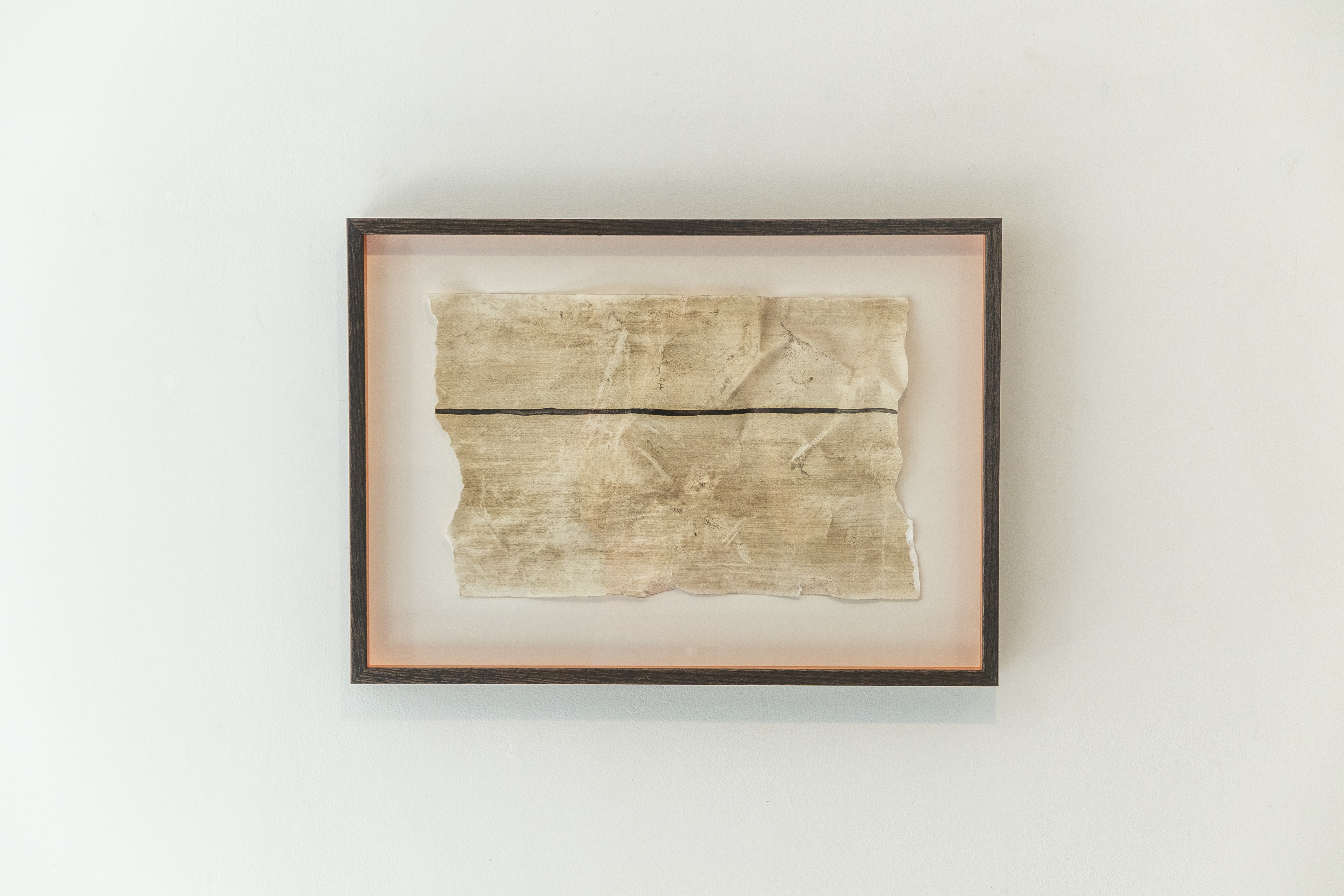 stulp (ripped by Boggy Pond) - framed
