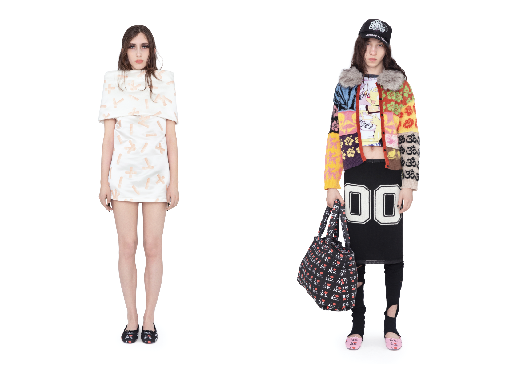 【Ashley Williams】★関税送料込★ホワイト Marley ジーンズ ASHLEY WILLIAMS】DENIM MARLEY JEANS WHITE (Ashley Williams