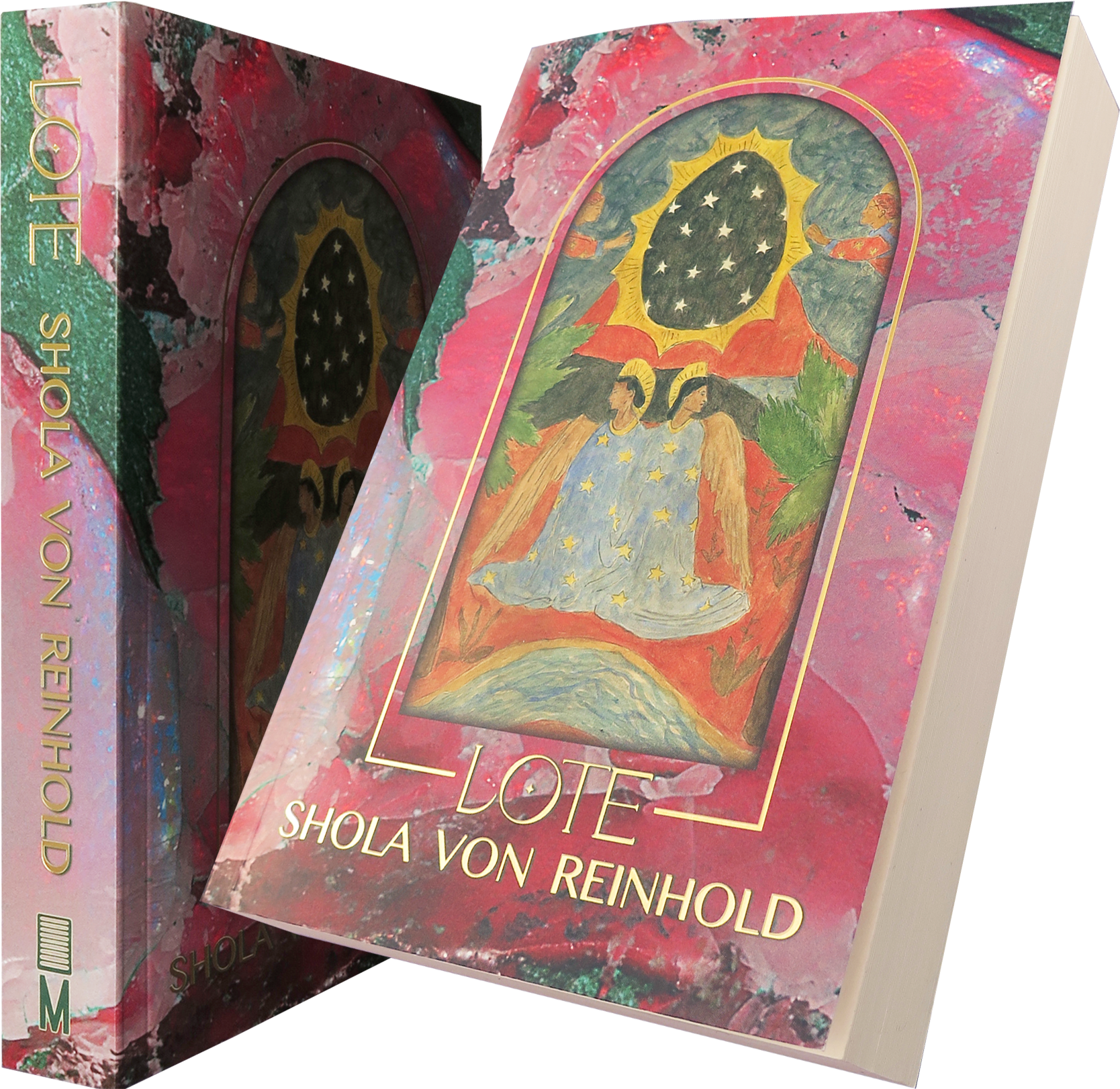 Cover (besides the illustration) for Lote by Shola von Reinhold.